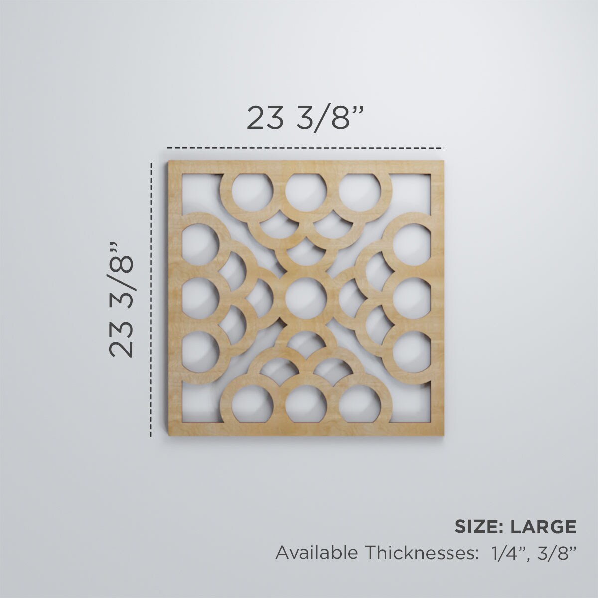 Ekena Millwork WALW24X24X0375GLNMF Wall-Panels - View #3