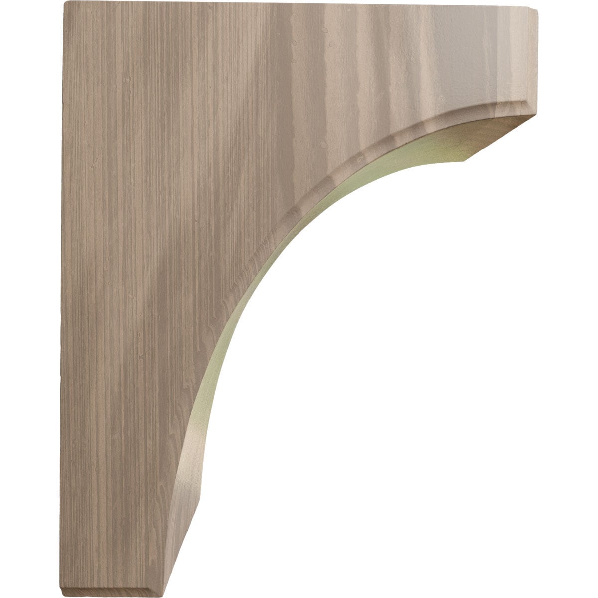 Ekena Millwork BKTW05X08X10CVWA Exterior-Brackets-Braces - View #3