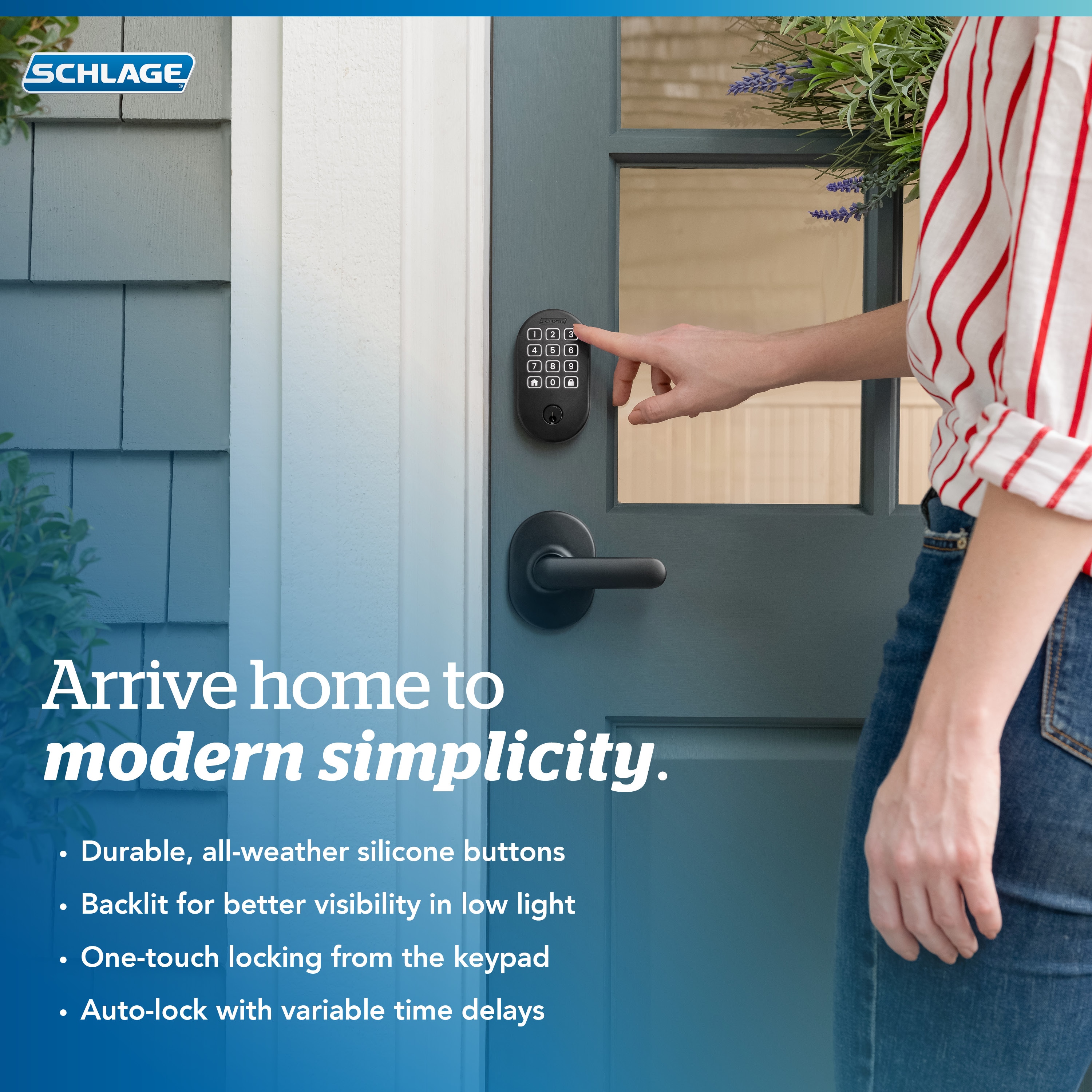 Schlage BE459WB V CEN 622 Electronic-Door-Locks - View #6