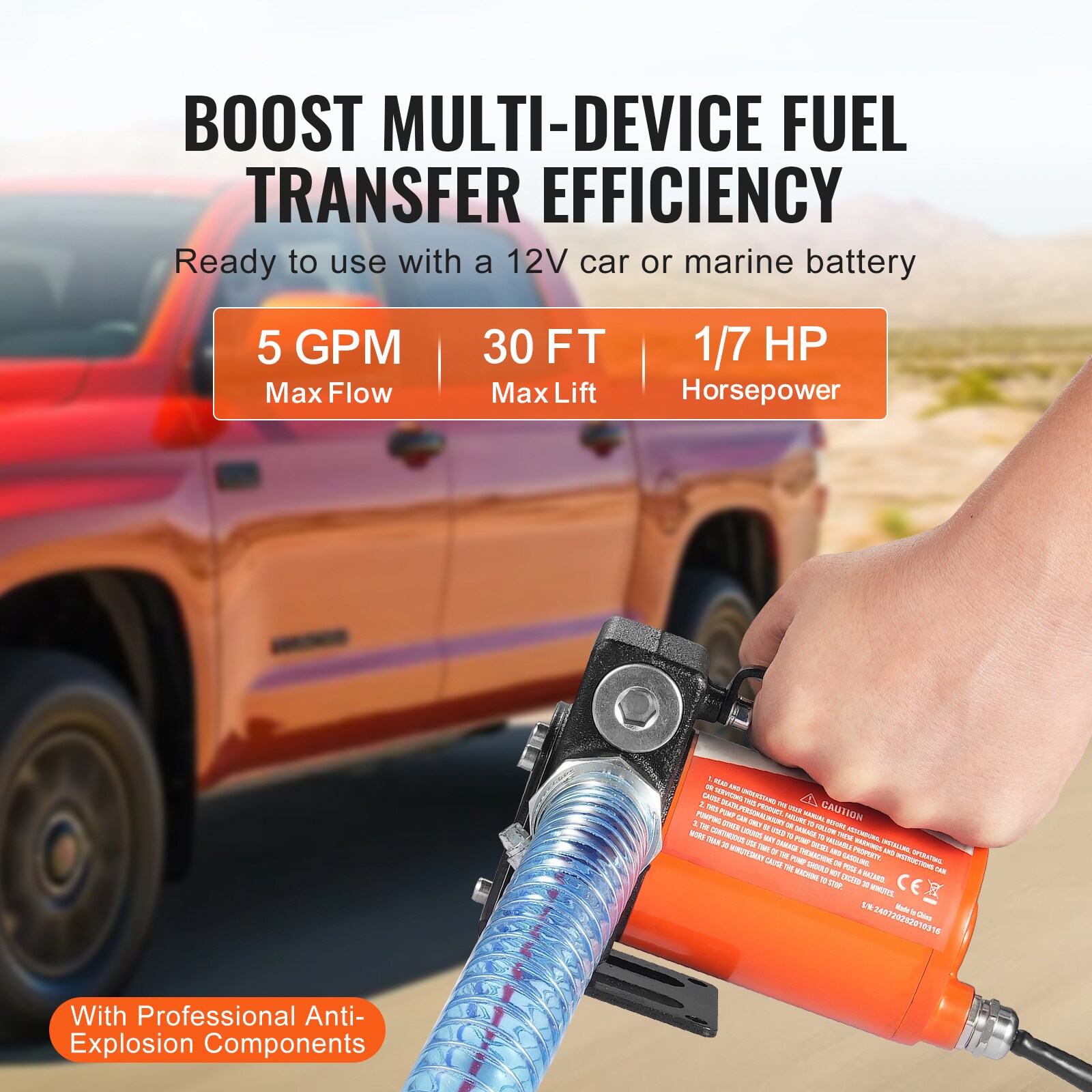 VEVOR SCFBBMG37GPM06445V9 pumps - View #2