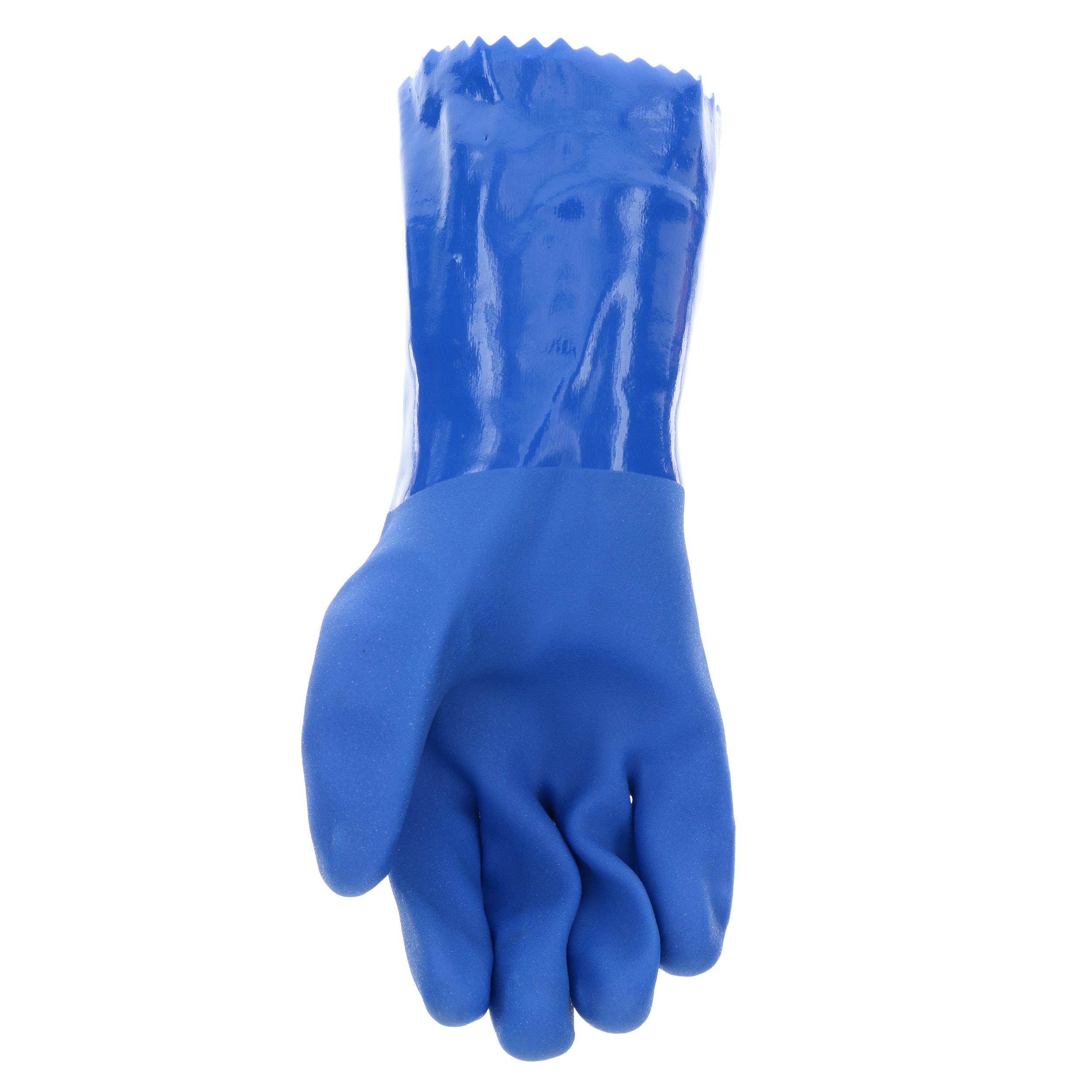 Project Source Large Blue PVC Gloves, (1-Pair) in the Work Gloves  department at