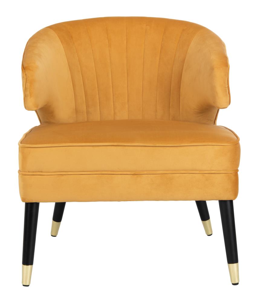 marigold velvet chair