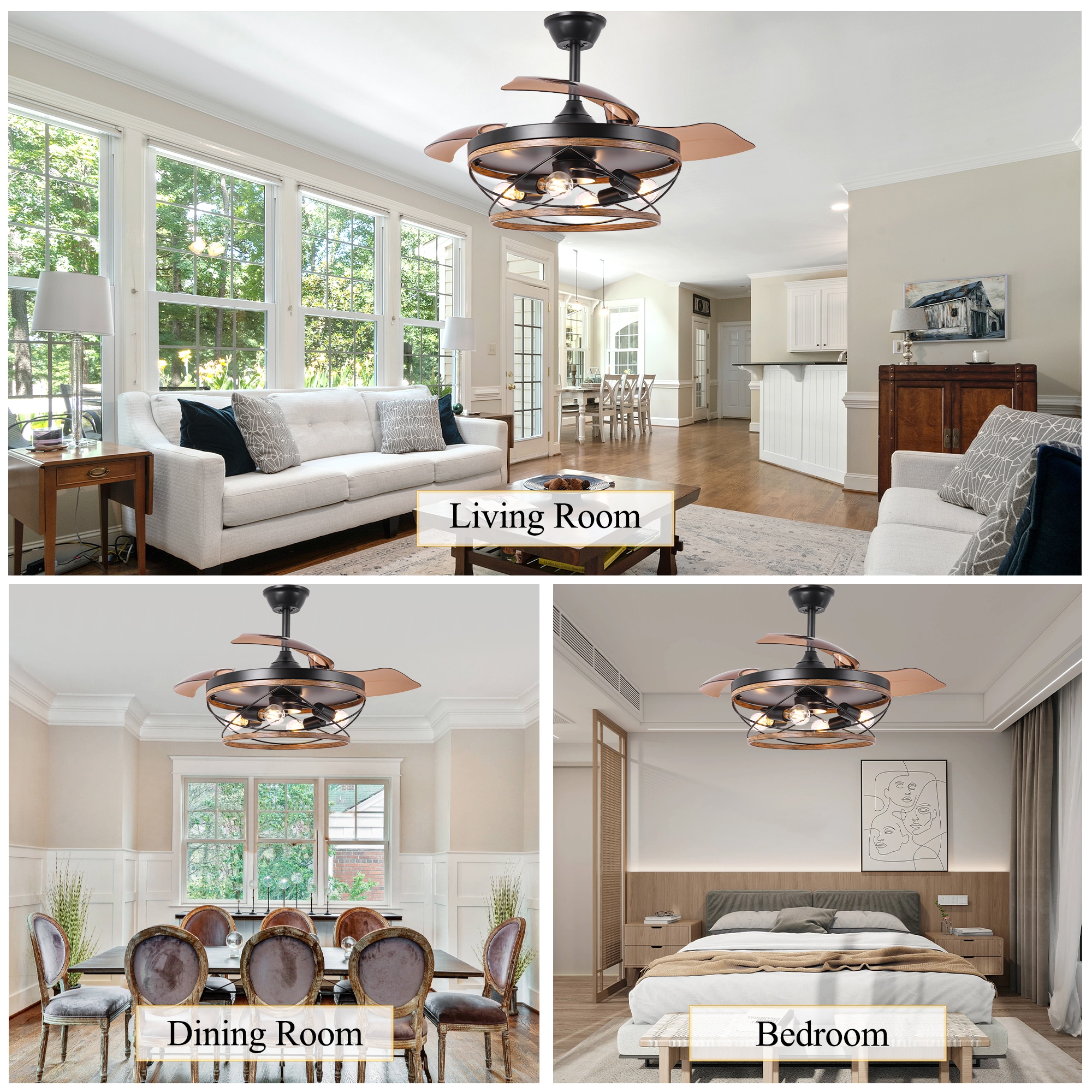 Oaks Decor DC4267OKEL Ceiling-Fans - View #6
