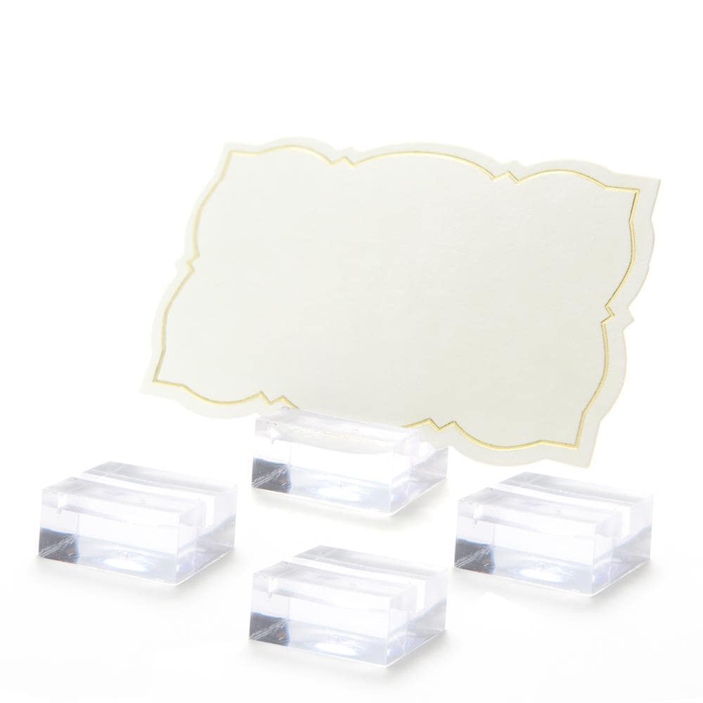 Style Me Pretty 36153 Clear Place Card Holder(s)