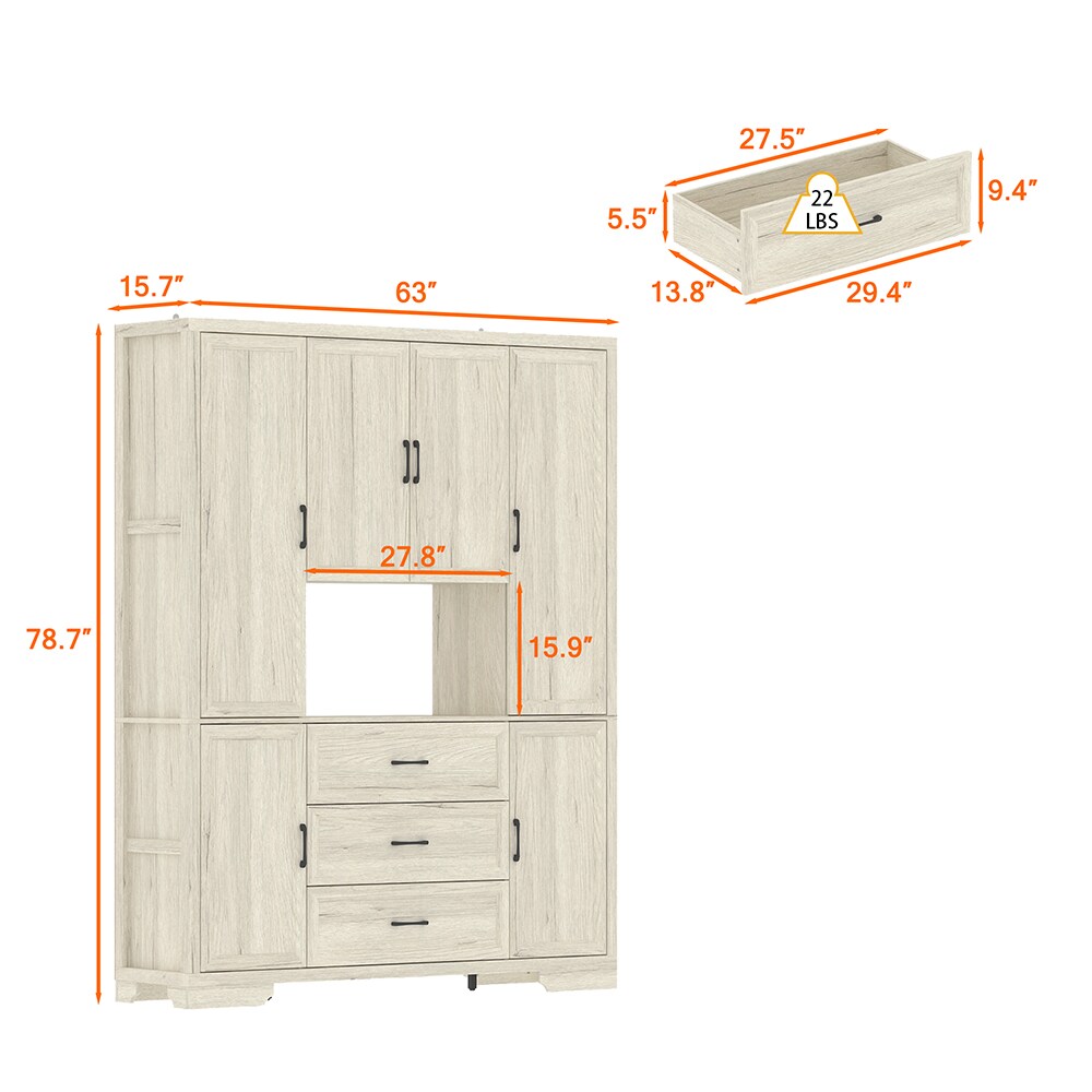 Homsee C-KF020533-01-AB Dining-Kitchen-Storarge - View #15