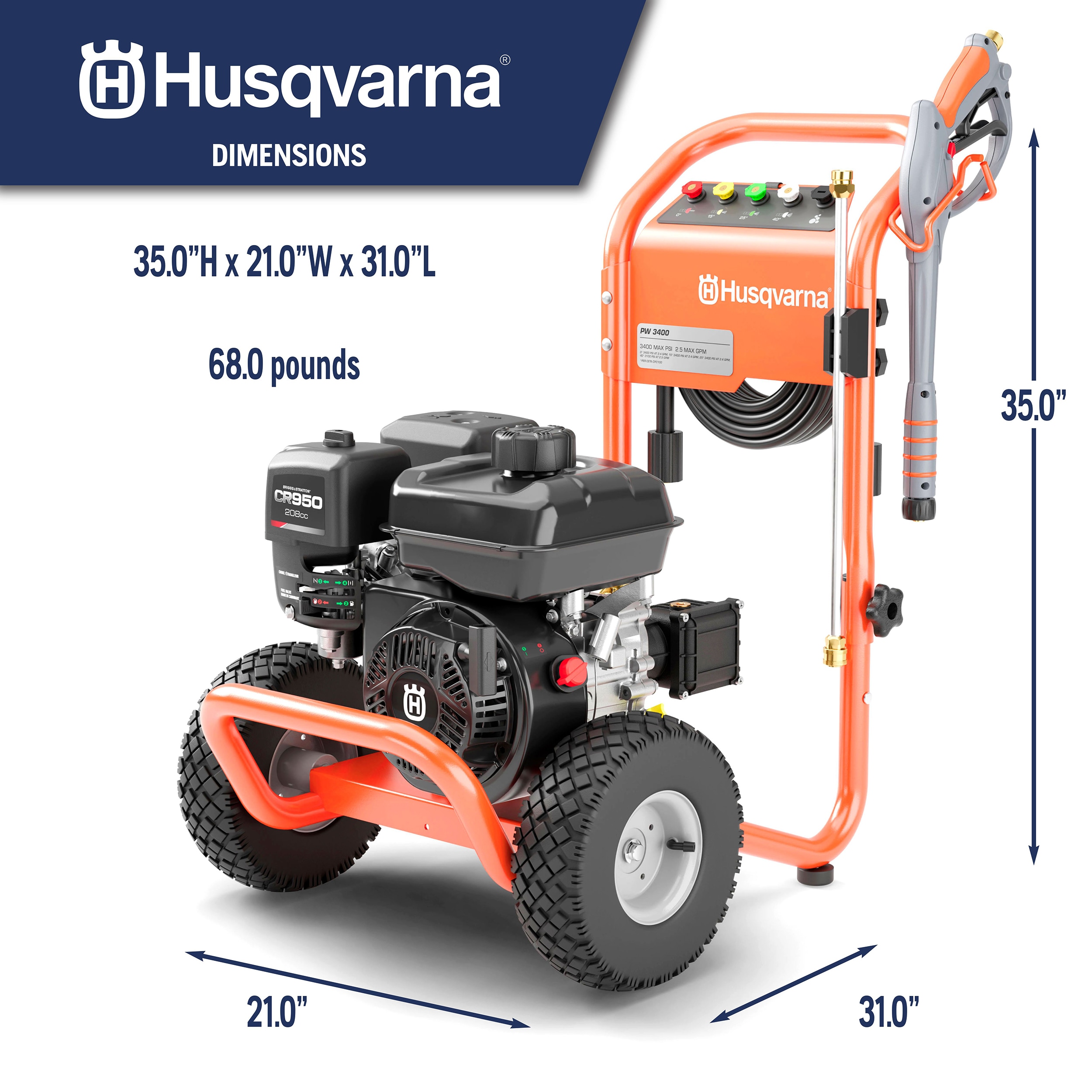 Husqvarna 22016 Gas-Pressurewashers - View #8