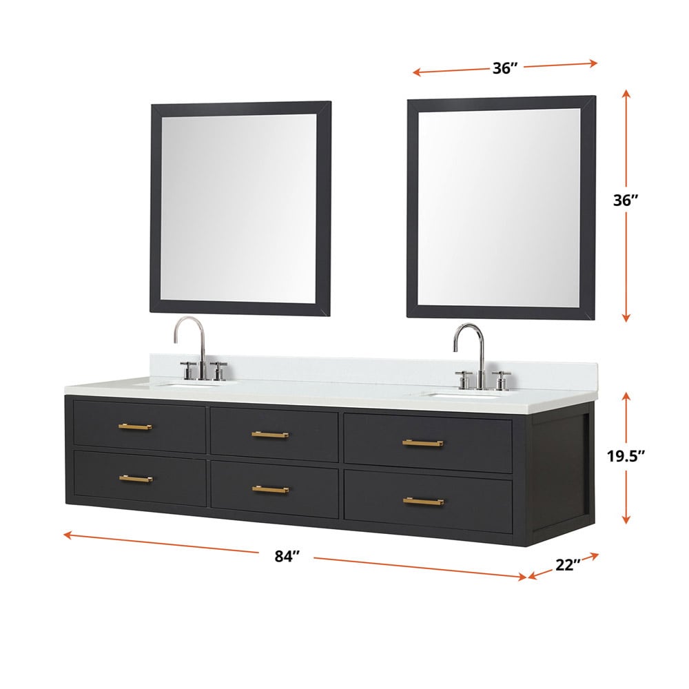 Lexora LVSO84DL311 Bath-Vanity-Combo - View #7