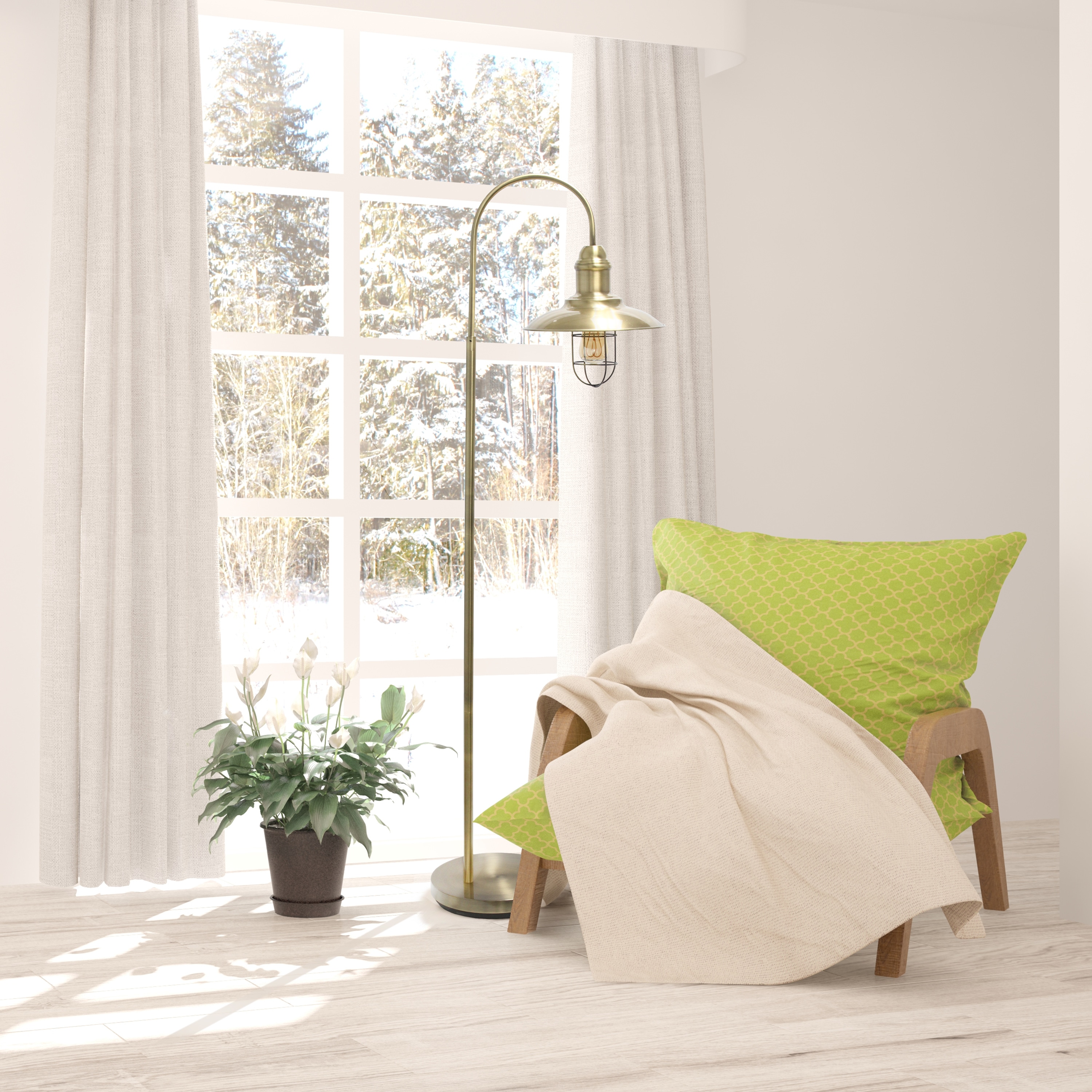 Lalia Home LHF-1005-AB floorlamps - View #4