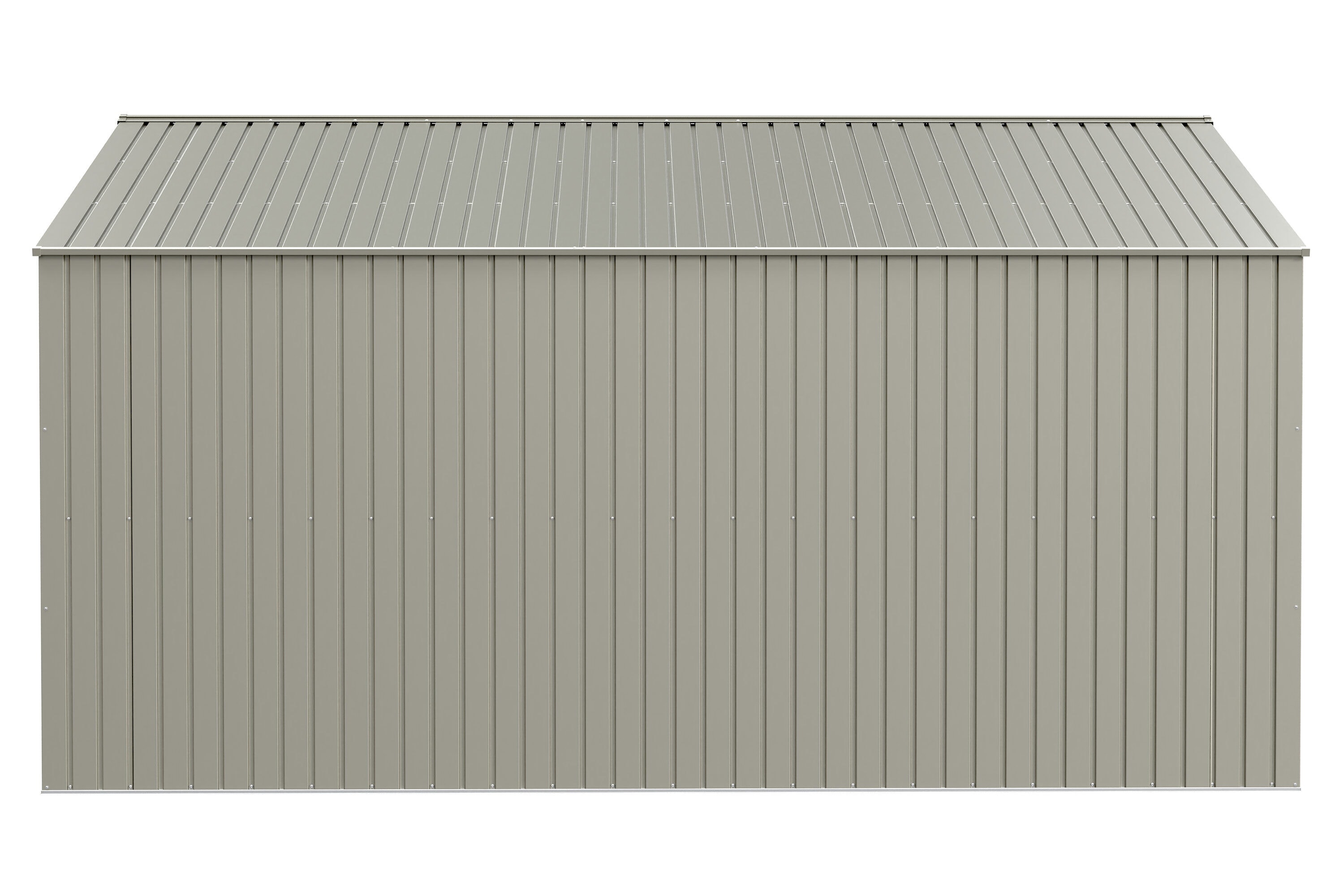 Elite 14 ft. x 14 ft. Cool Grey Steel Storage Shed