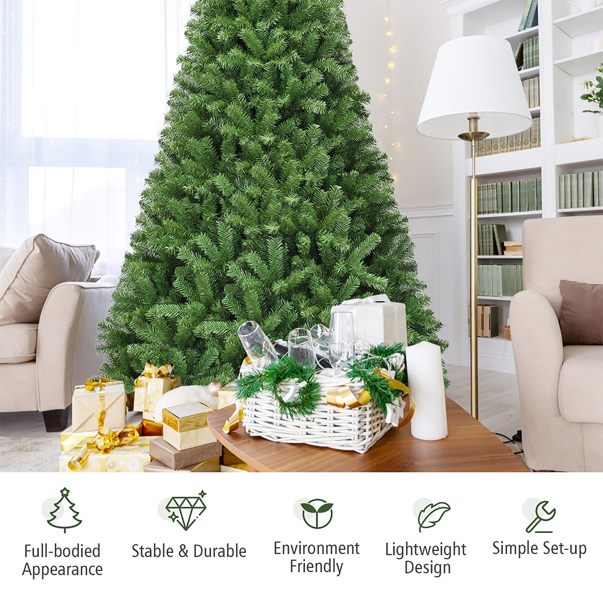 Forclover ALHY-222CM Artificial-Christmas-Trees - View #5