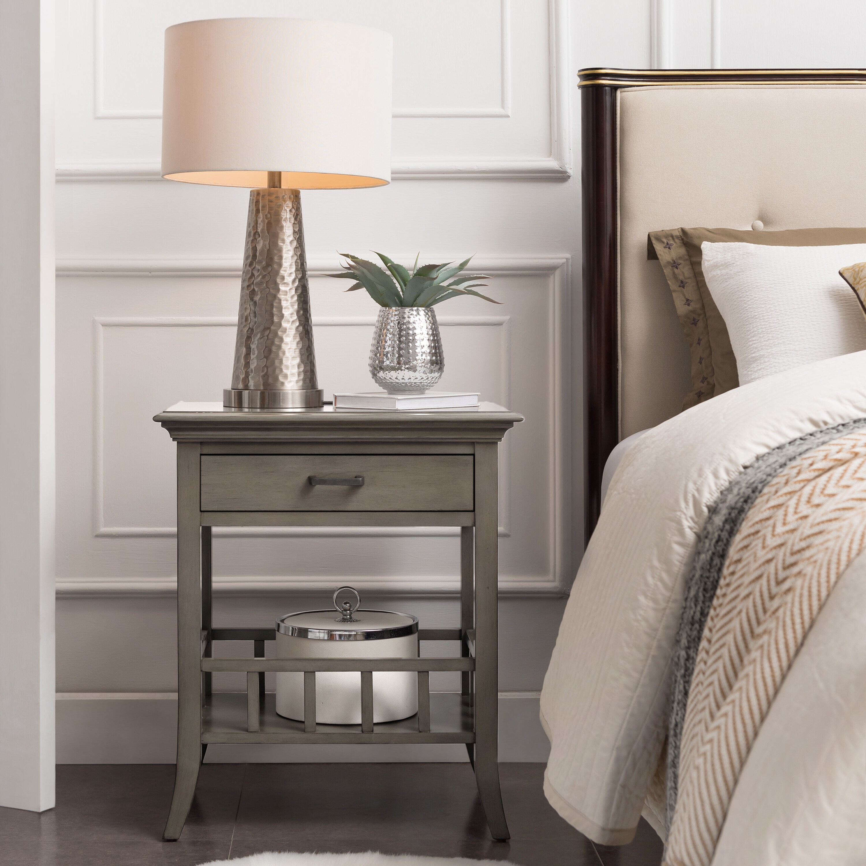 Leick Home 9070-GR nightstands - View #4