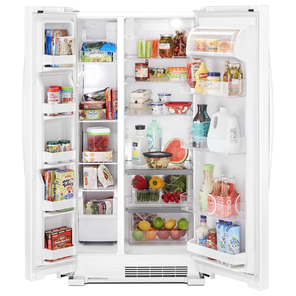 Whirlpool WRS312SNHW Side-By-Side - View #3