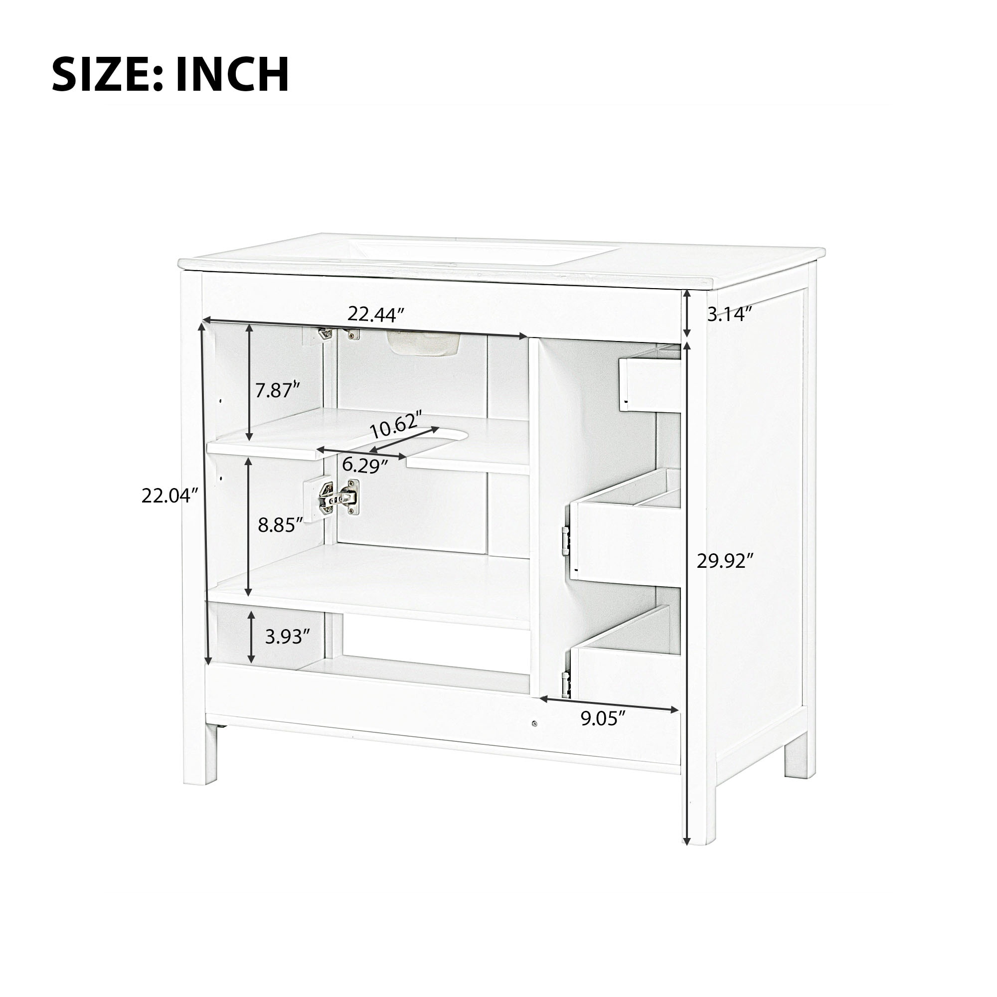 ModernLuxe L3P-N725P245278K Bath-Vanity-Combo - View #5