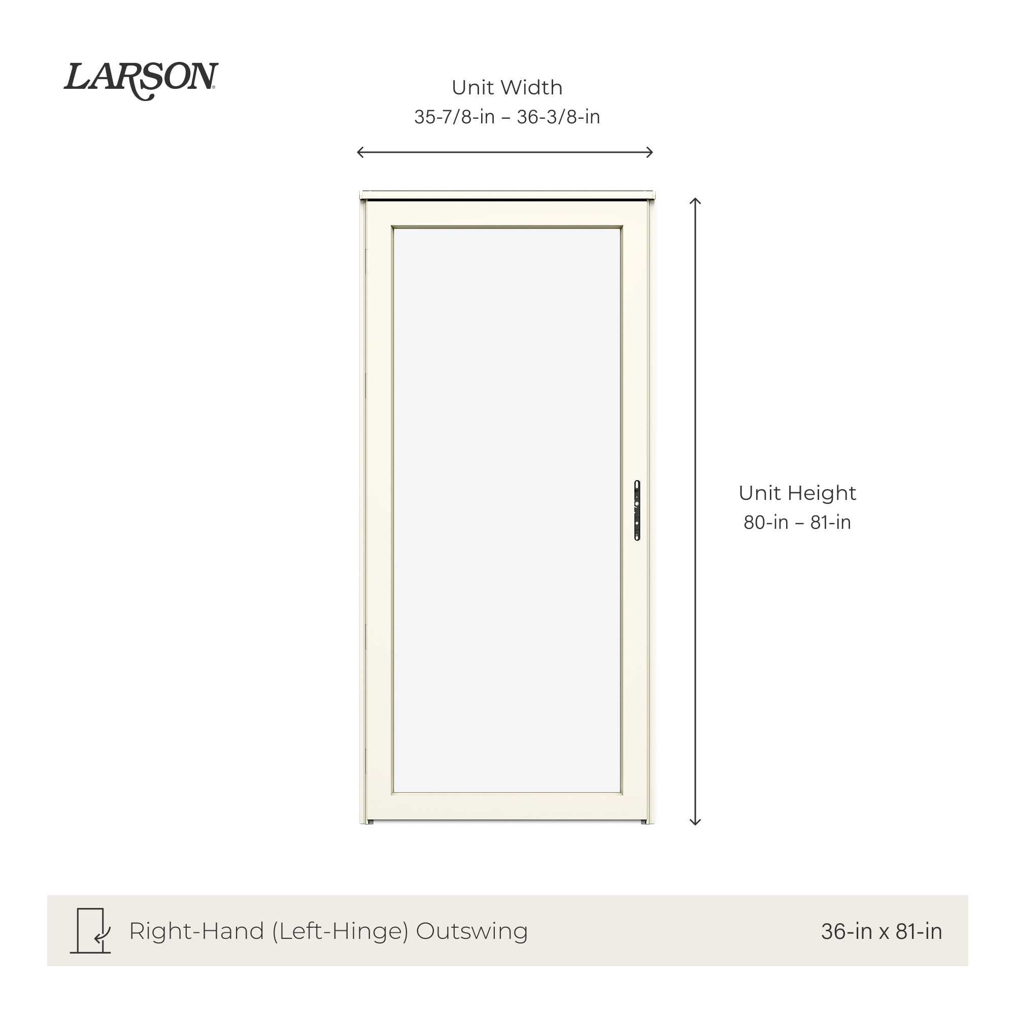 LARSON 45904052L Storm-Doors - View #14