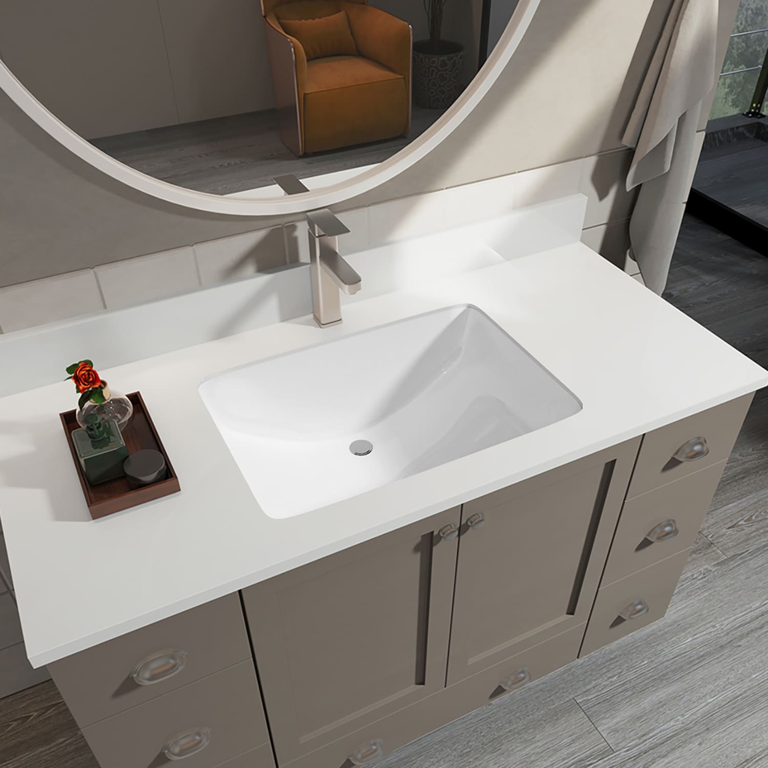 Sinber C1312-OLR Bath-Sink - View #5