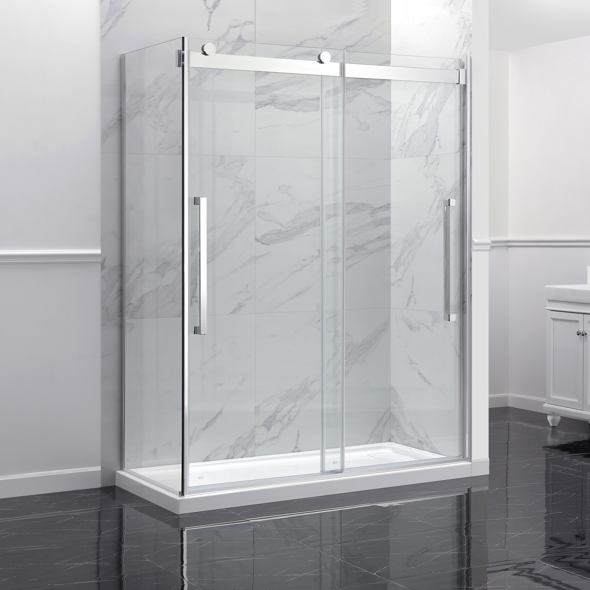 OVE Decors 15SKA-MONB60-CHR Alcove-Shower-Kit - View #3