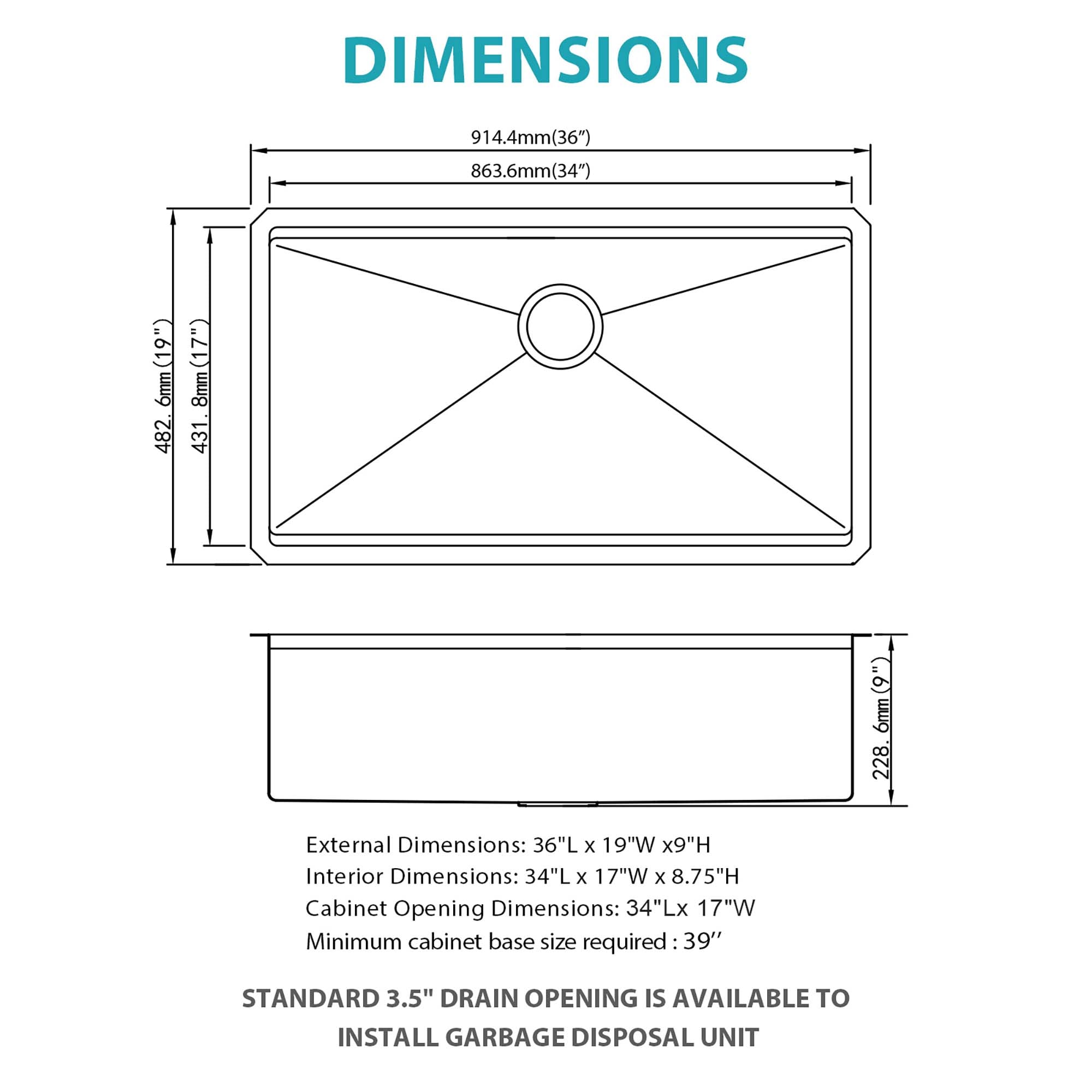Fun Orange FUN26W5878-21 Kitchen-Sinks - View #5
