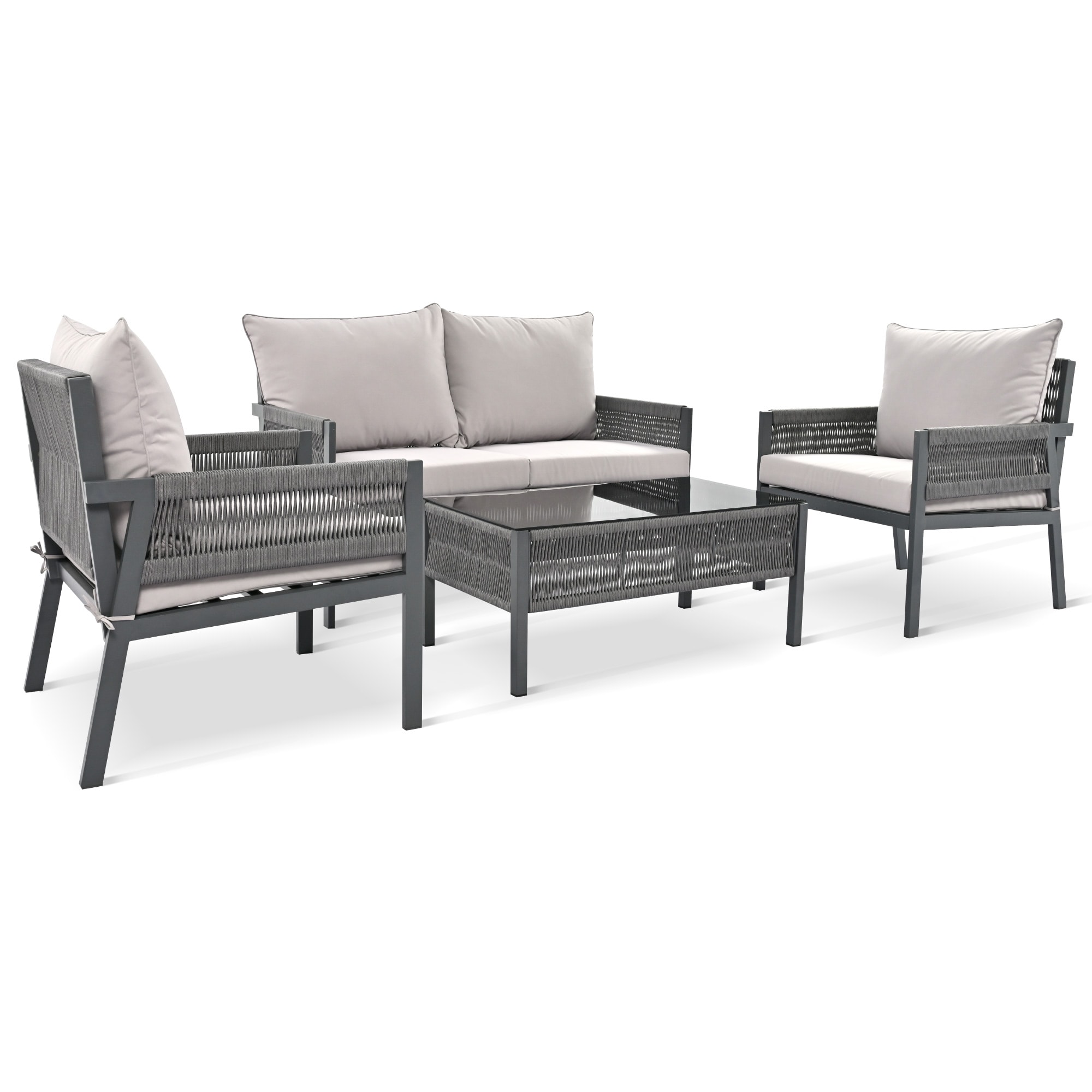 Mondawe MD-ST03AAG Patio-Conversation-Sets - View #7