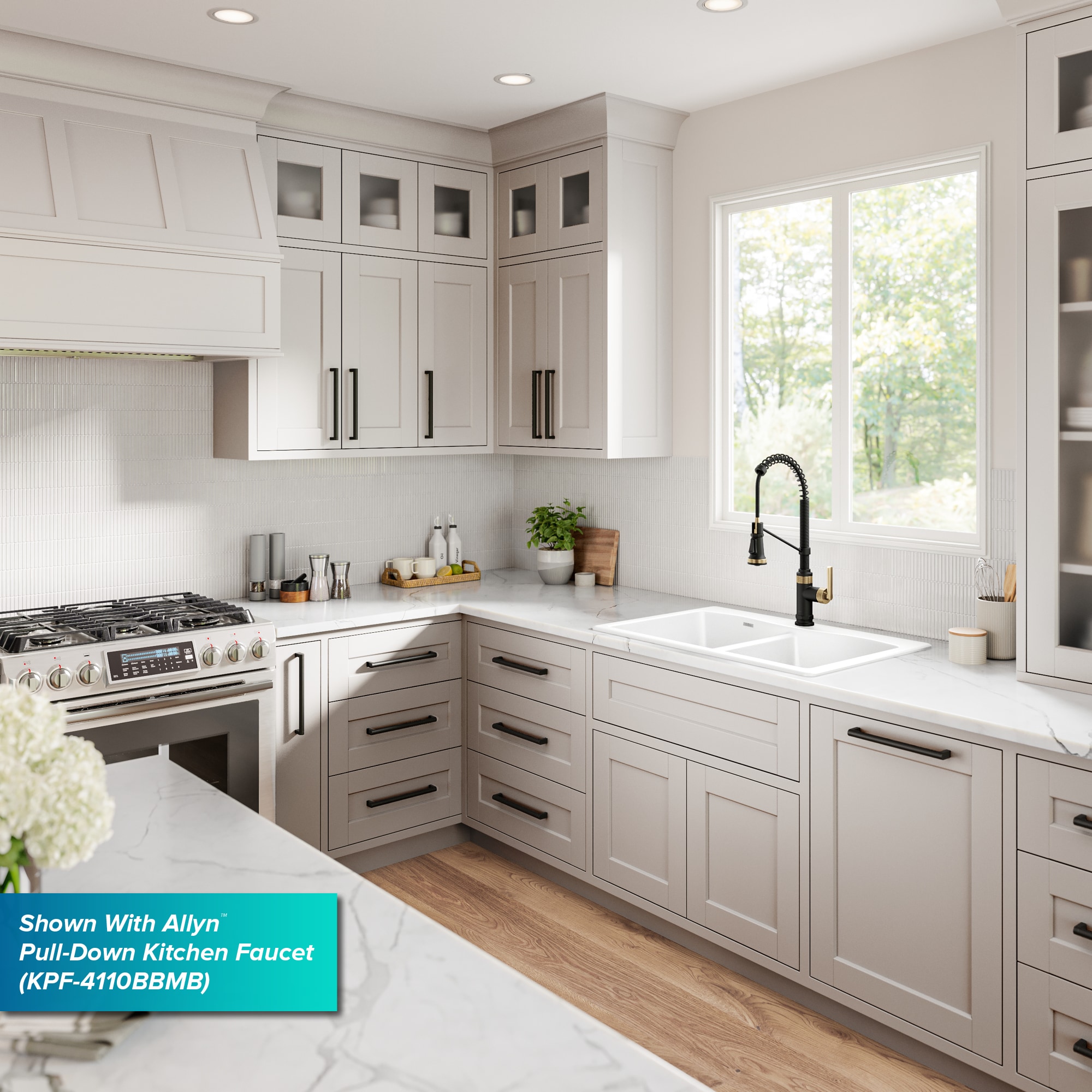 Kraus KGD-50WHITE Kitchen-Sinks - View #13