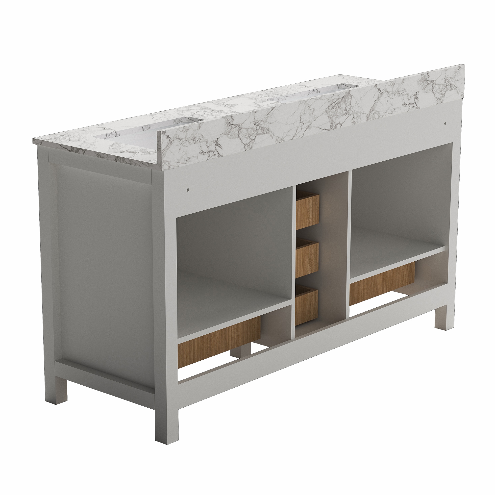 CALVON WMVTQ0360W Bath-Vanity-Combo - View #5