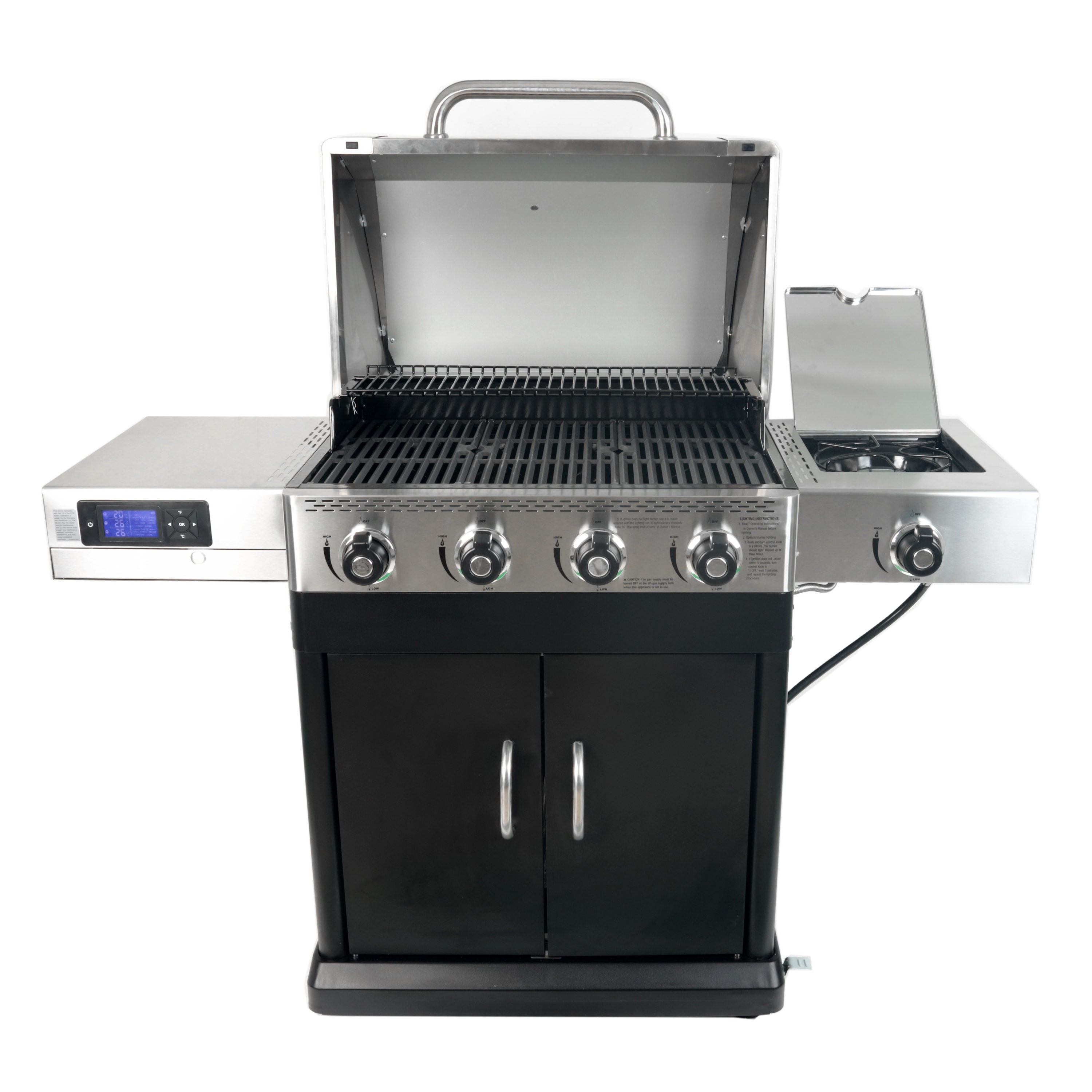  MASTER COOK Outdoor Propane Gas Grill, 4-Burner Gas