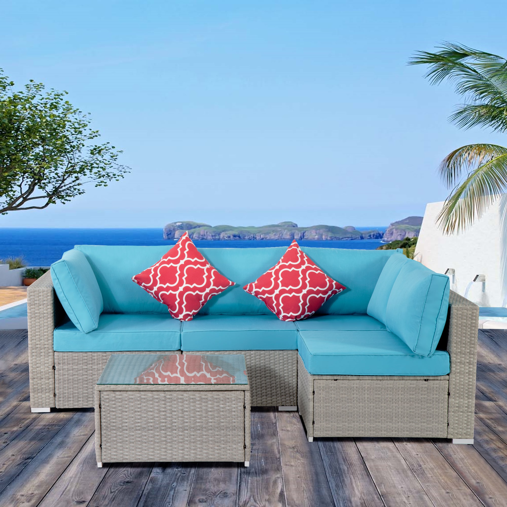 Flynama YC-V-W213-S00007 Patio-Conversation-Sets - View #3
