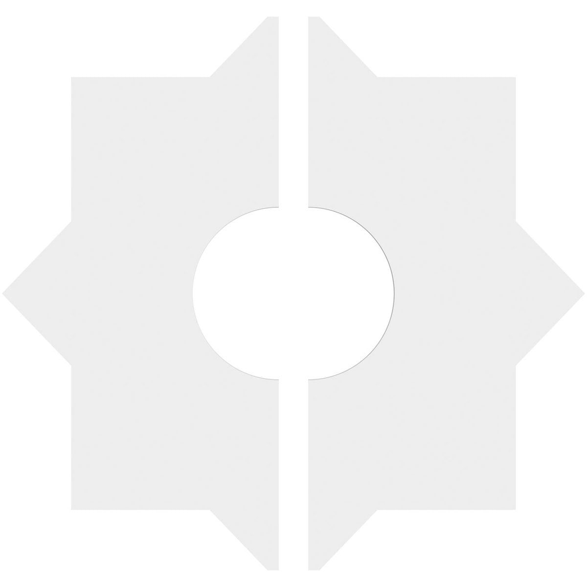 Ekena Millwork CMP10AL2-03000 Ceiling-Medallions - View #4