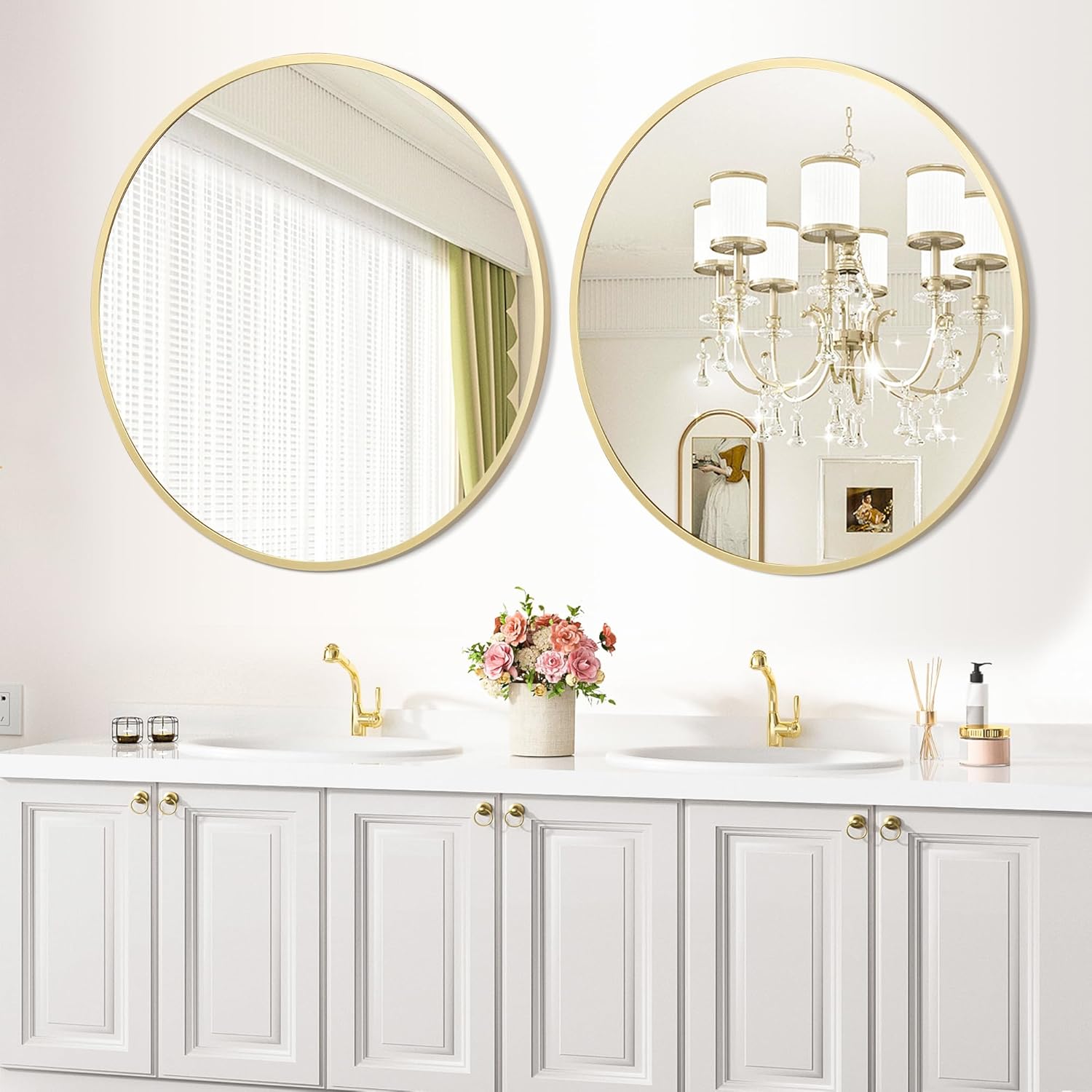 Qeetex DHZ-PHO-11QNYCIL Framed-Bath-Mirrors - View #6