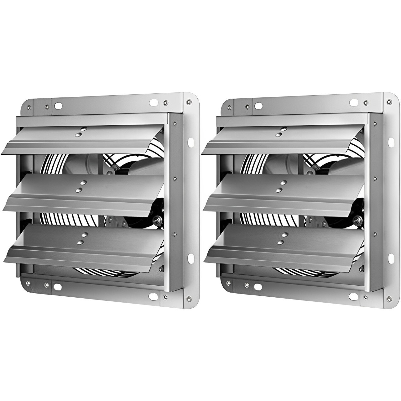 EXTRAUP YHLW113442929 9-in Indoor or Outdoor Silver Wall Mounted Fan