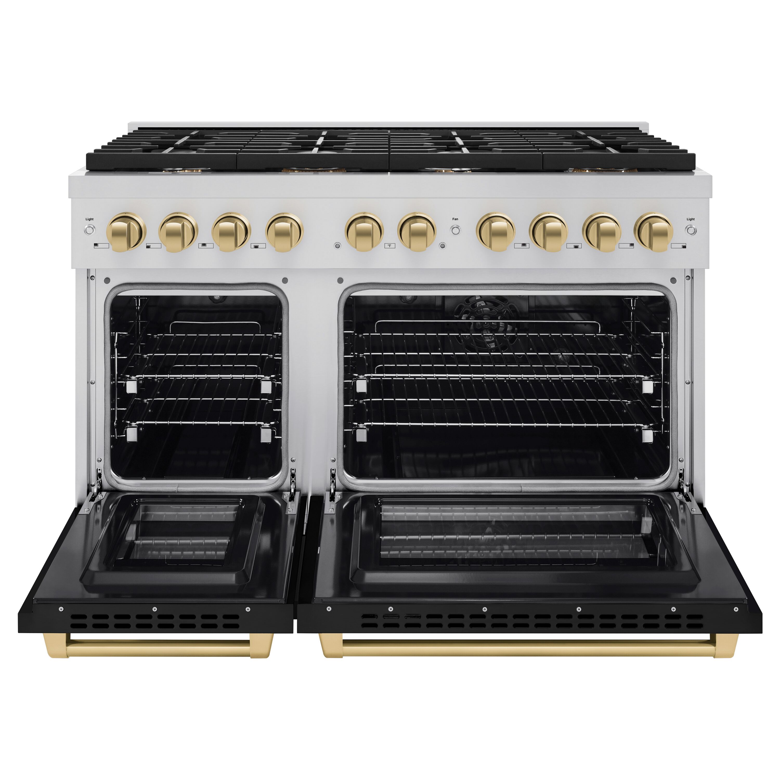 ZLINE KITCHEN & BATH SDRZ-BLM-48-CB Double-Dual-Fuel-Ranges - View #3