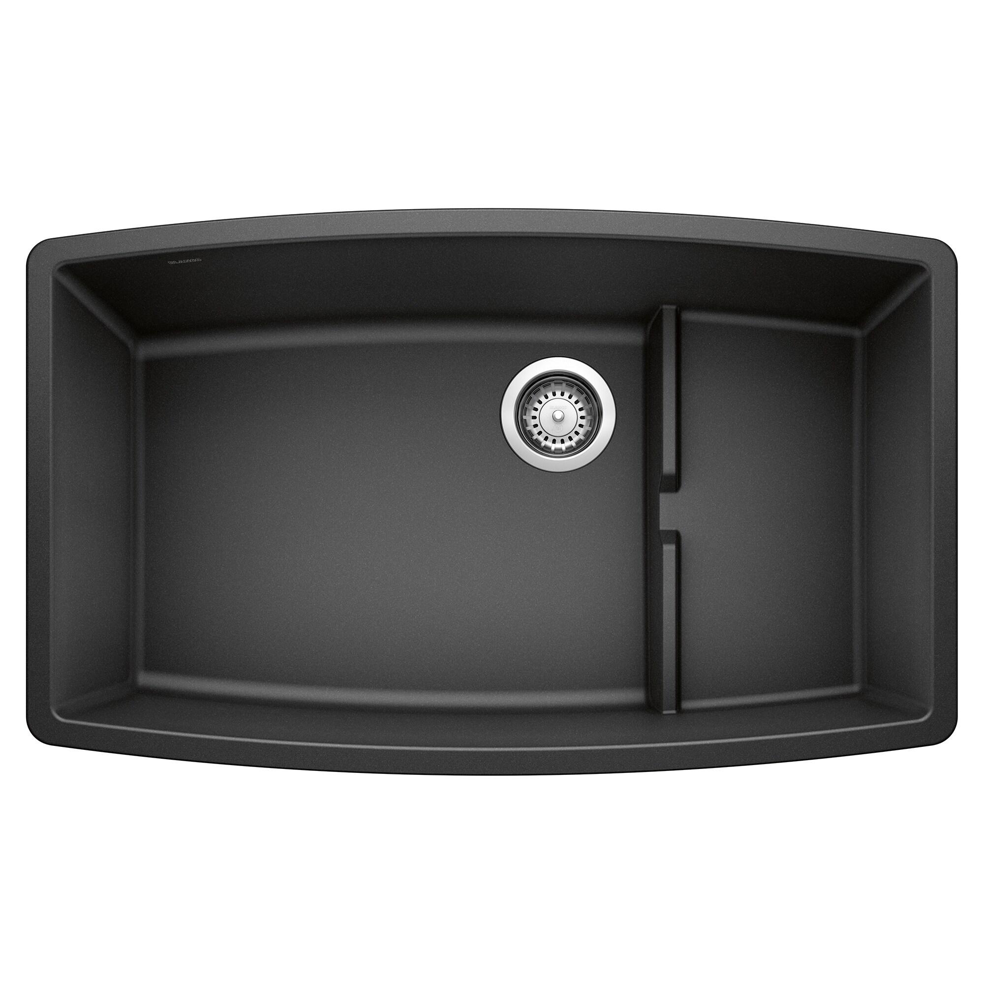 BLANCO 440064 Performa Cascade Silgranit Undermount 32-in x 19.5-in Granite Single bowl Kitchen Sink