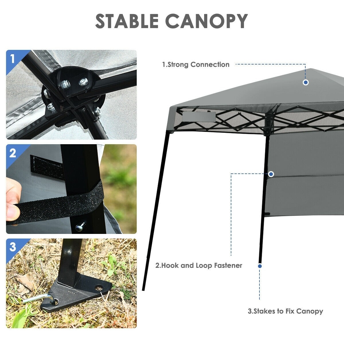Clihome CWCH-OP70298GR Canopies-Sl - View #5