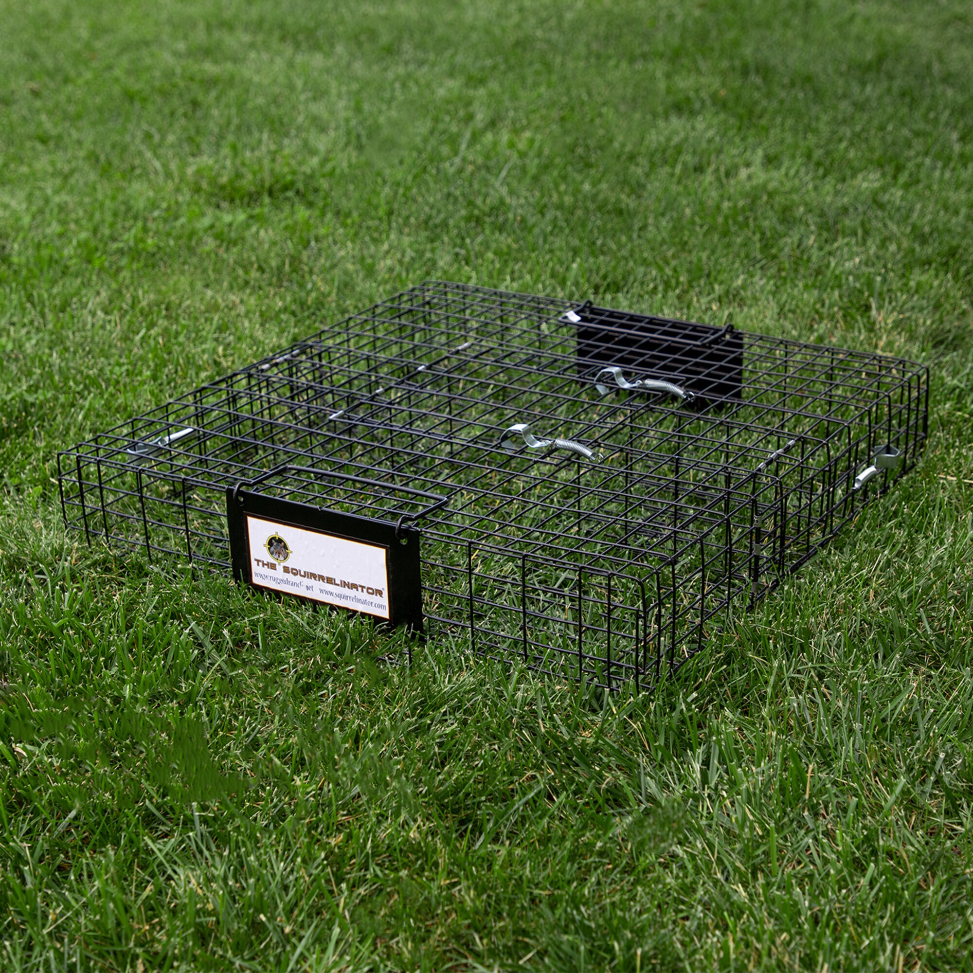 Rugged Ranch Large Metal Wire Live Catch & Release Trap Cage W/ Easy Open  Top Lid & 2 Door System : Target