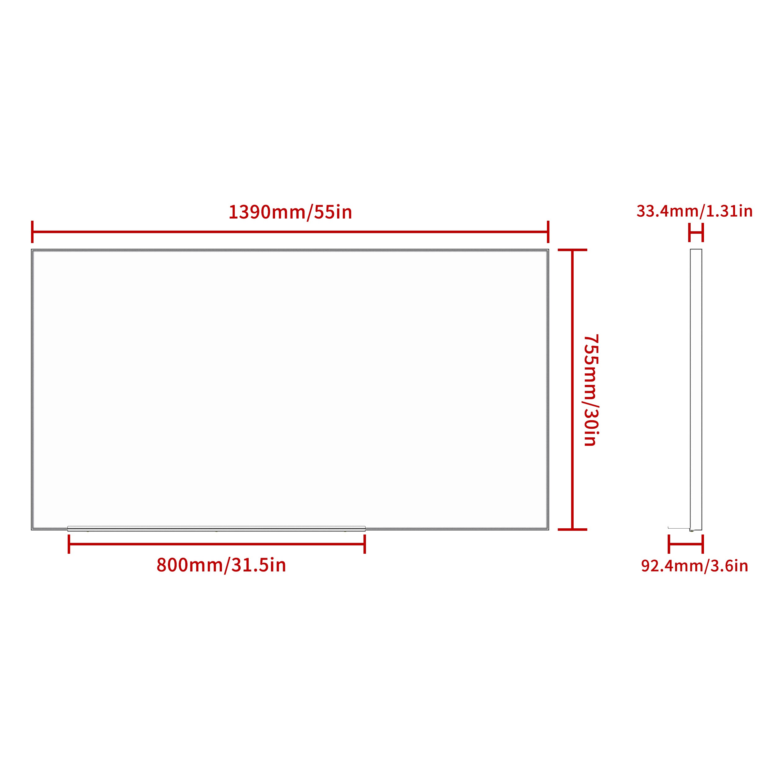 LUXEYARD DS-R-P297404 Framed-Bath-Mirrors - View #4