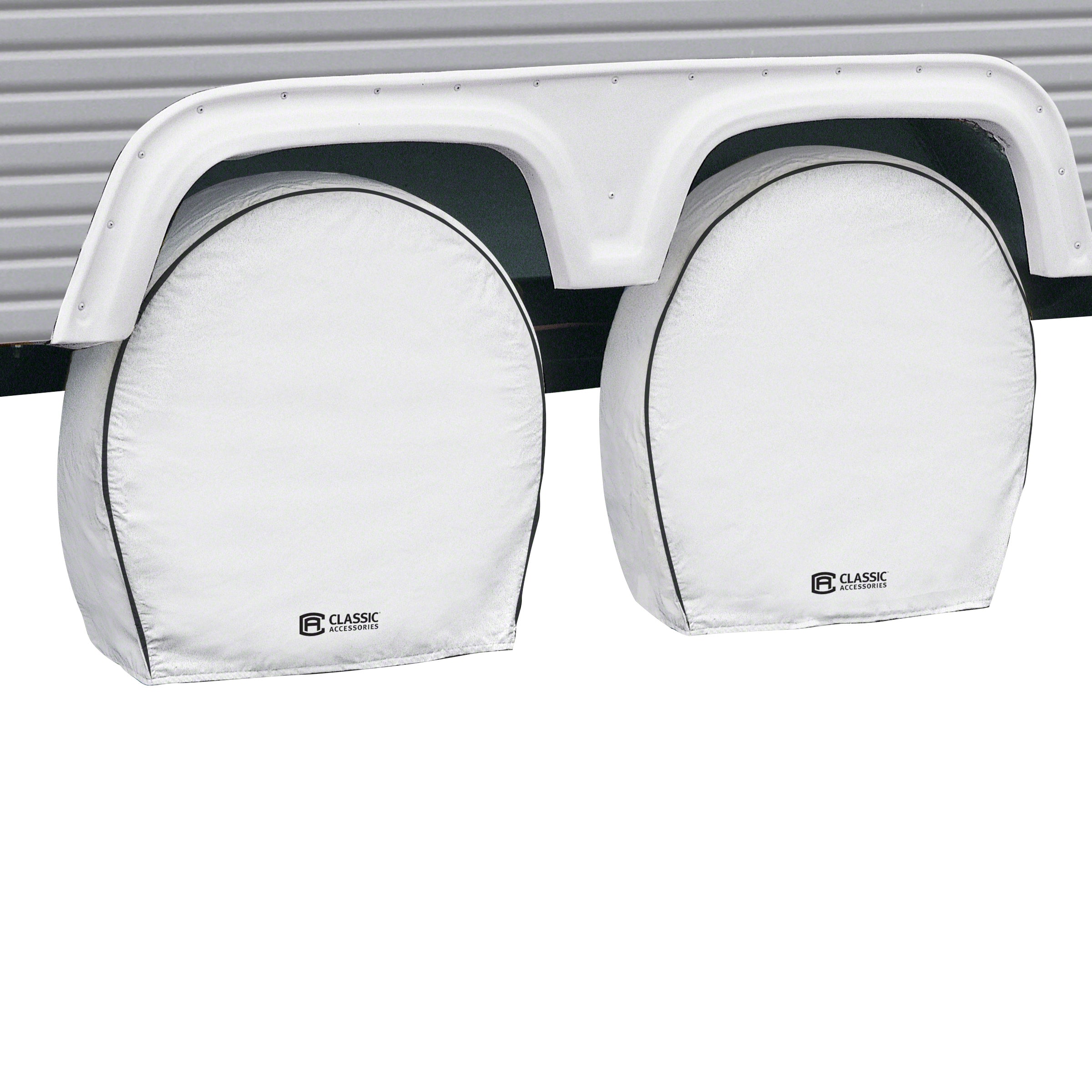 Classic Accessories 80-222-162302-00 Over Drive Soft Custom Fit Spare Tire RV Cover Fits Wheels 27-in to 30-in