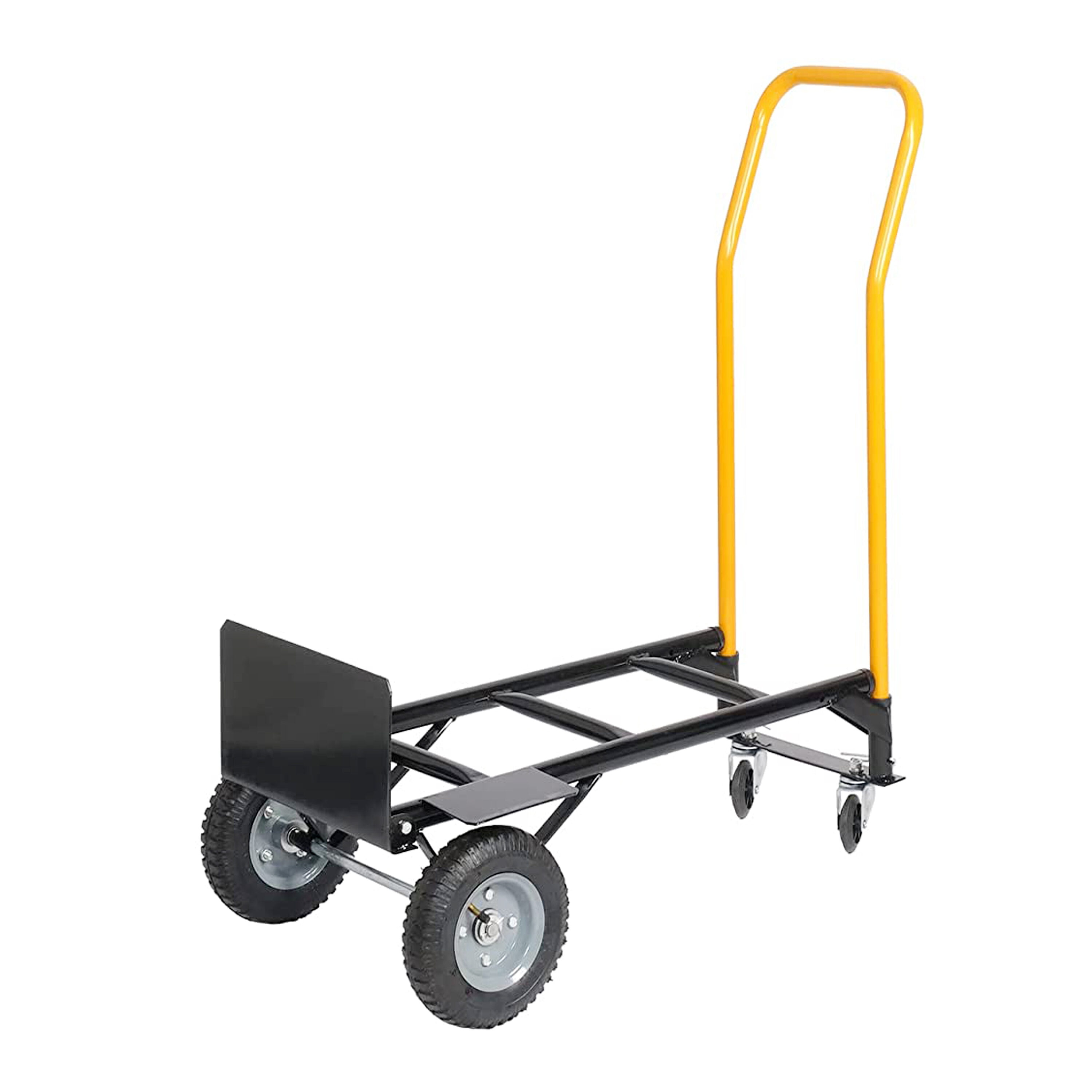 AHIOU HOME ZAAHG-58805C Carolyn 5.1-cu ft Steel Folding Yard Cart