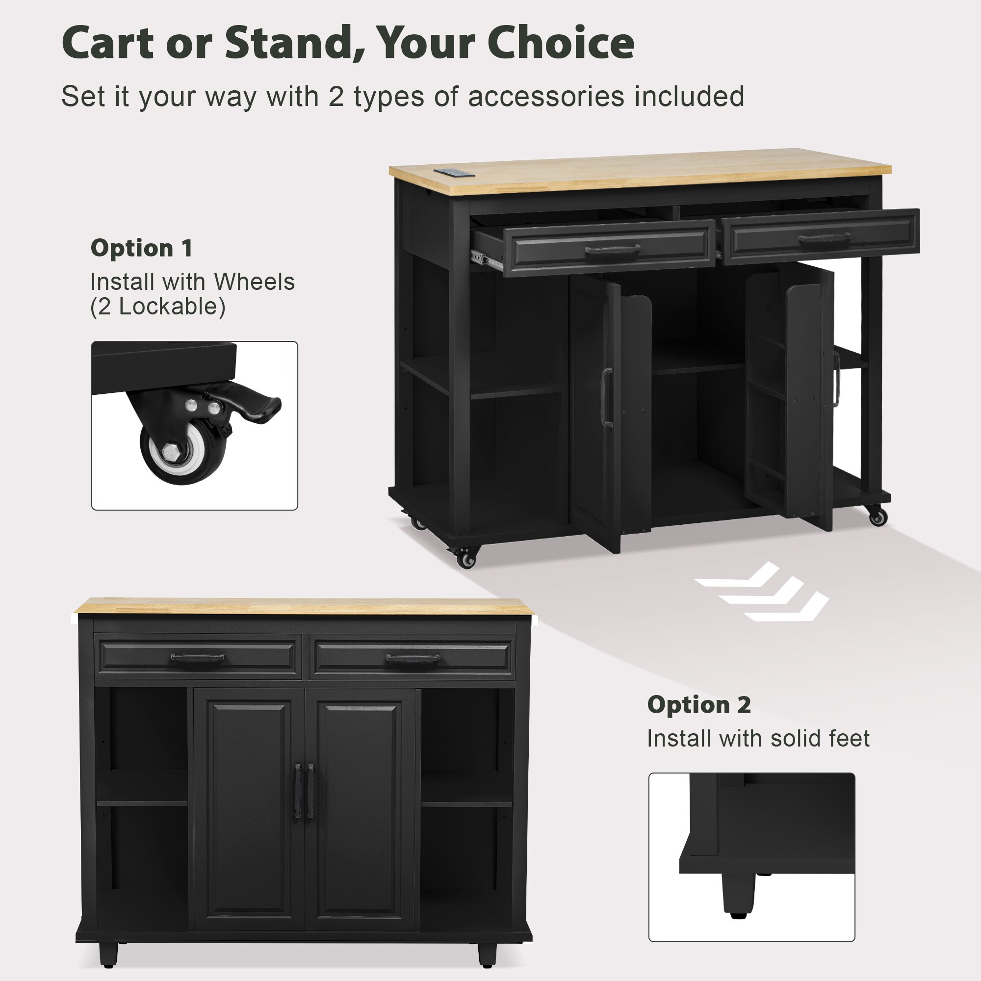 SINOFURN SYB260069BK Kitchen-Furniture - View #14