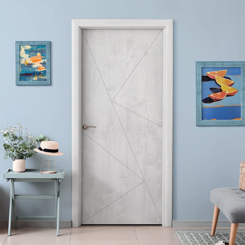 CALHOME DFJ233-80X24-WT Slab-Doors - View #2