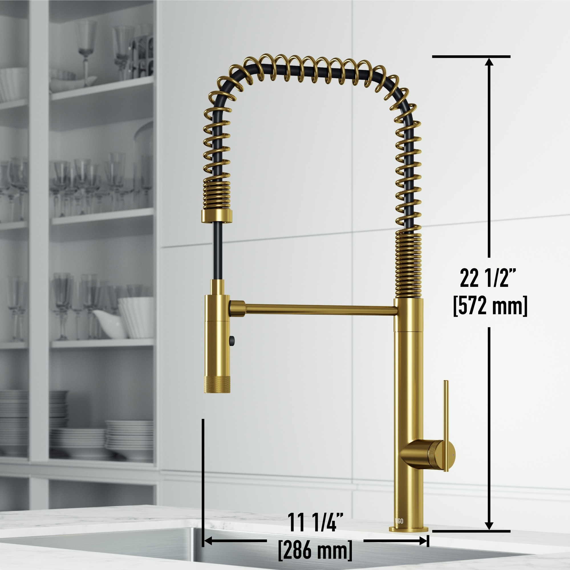 VIGO VG02037MG Kitchen-Faucets - View #4