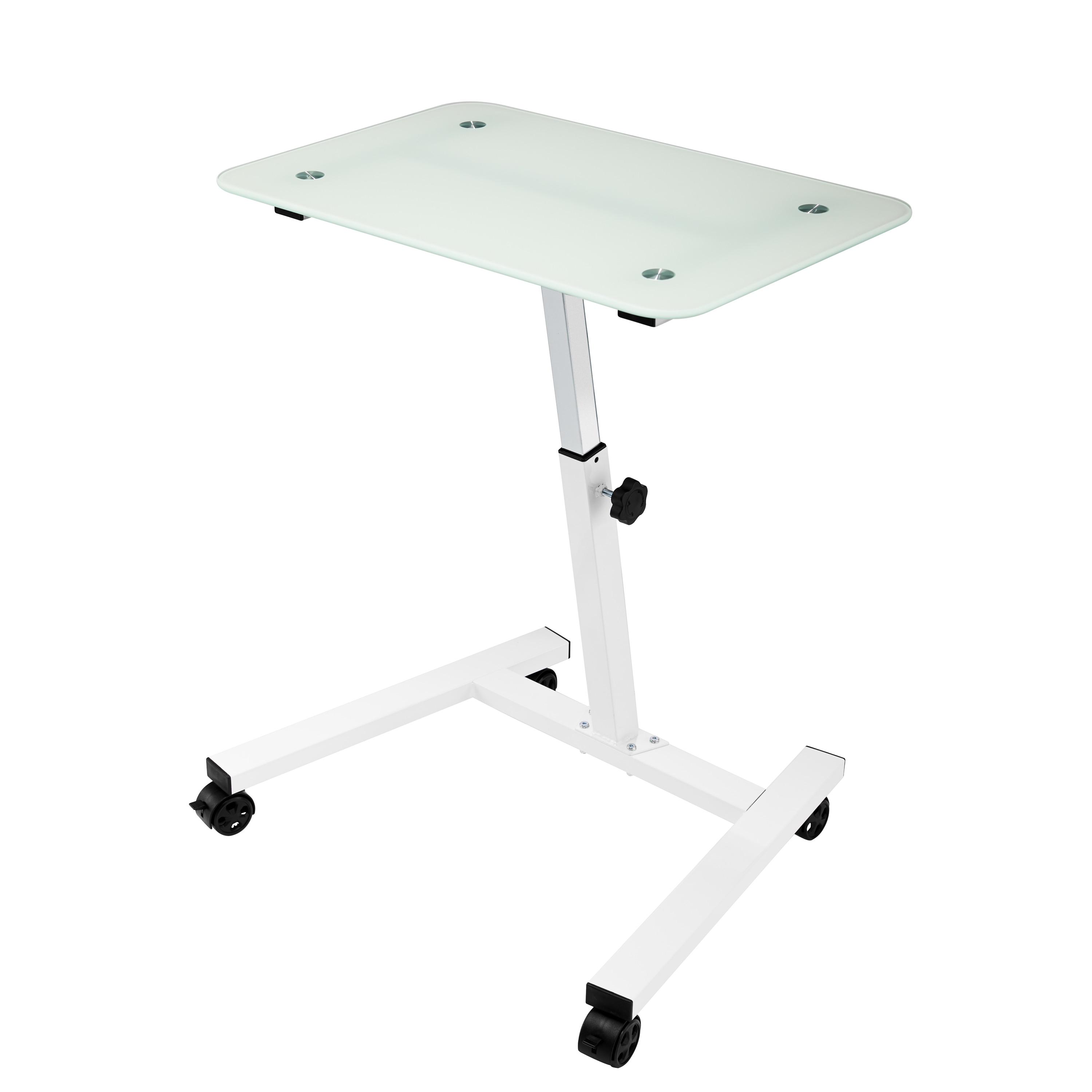 Seville Classics OFF65935B Airlift 23.62-in White Modern/Contemporary Computer desk