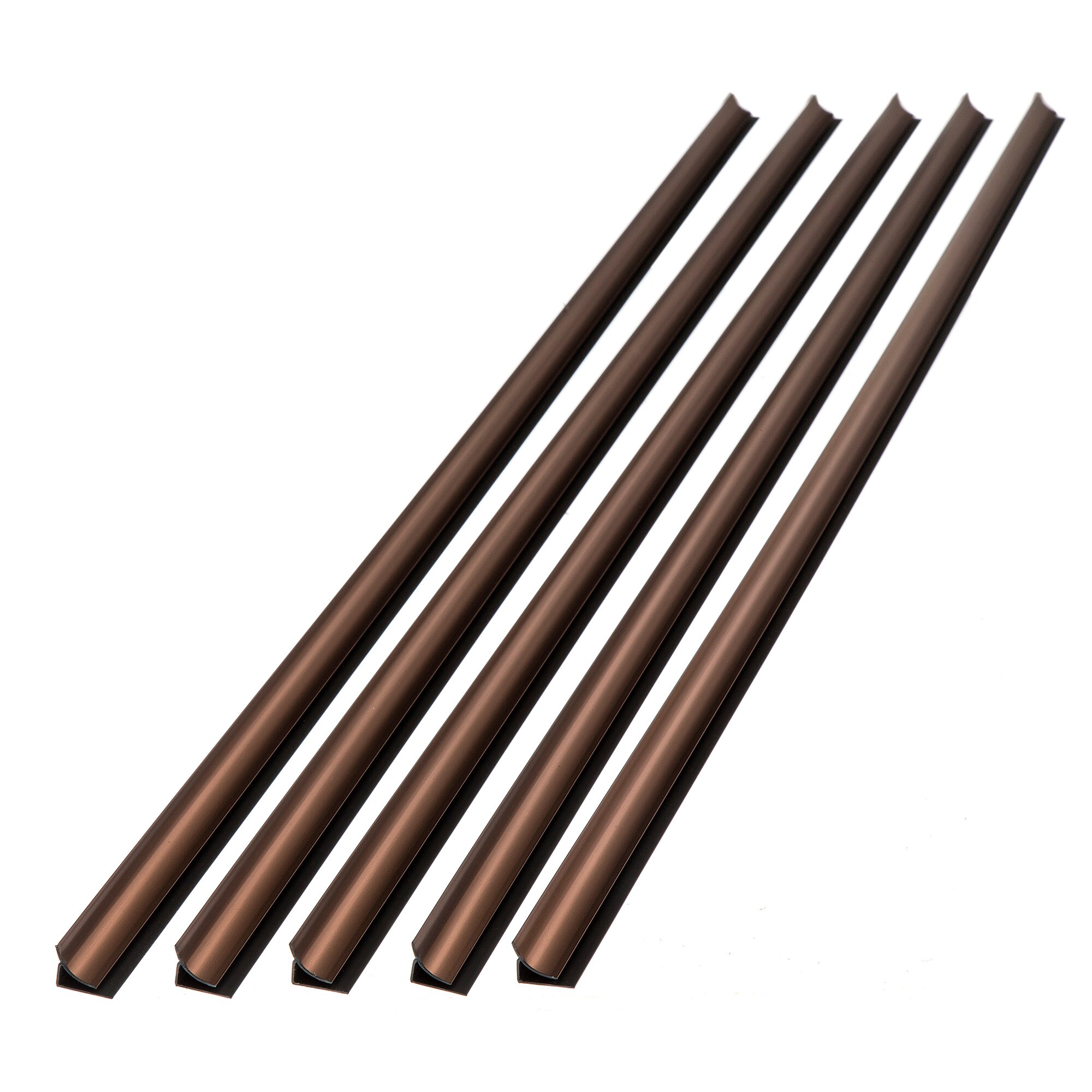 Fasade 13626 Large Profile Inside Corner Trim 0.55-in W x 47-in L Oil-rubbed Bronze PVC Inside corner Tile Edge Trim