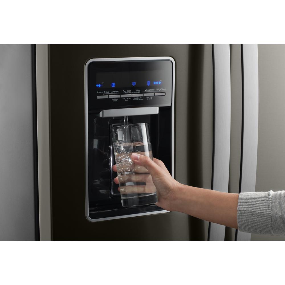 Whirlpool 19.7-cu ft French Door Refrigerator with Ice Maker, Water and ...