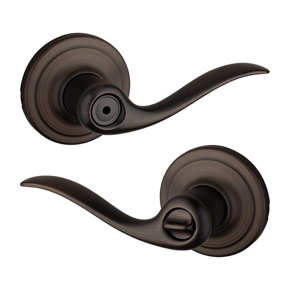 Kwikset Signature Series 730TNL 11P CP Tustin Venetian Bronze Interior Privacy Door Handle