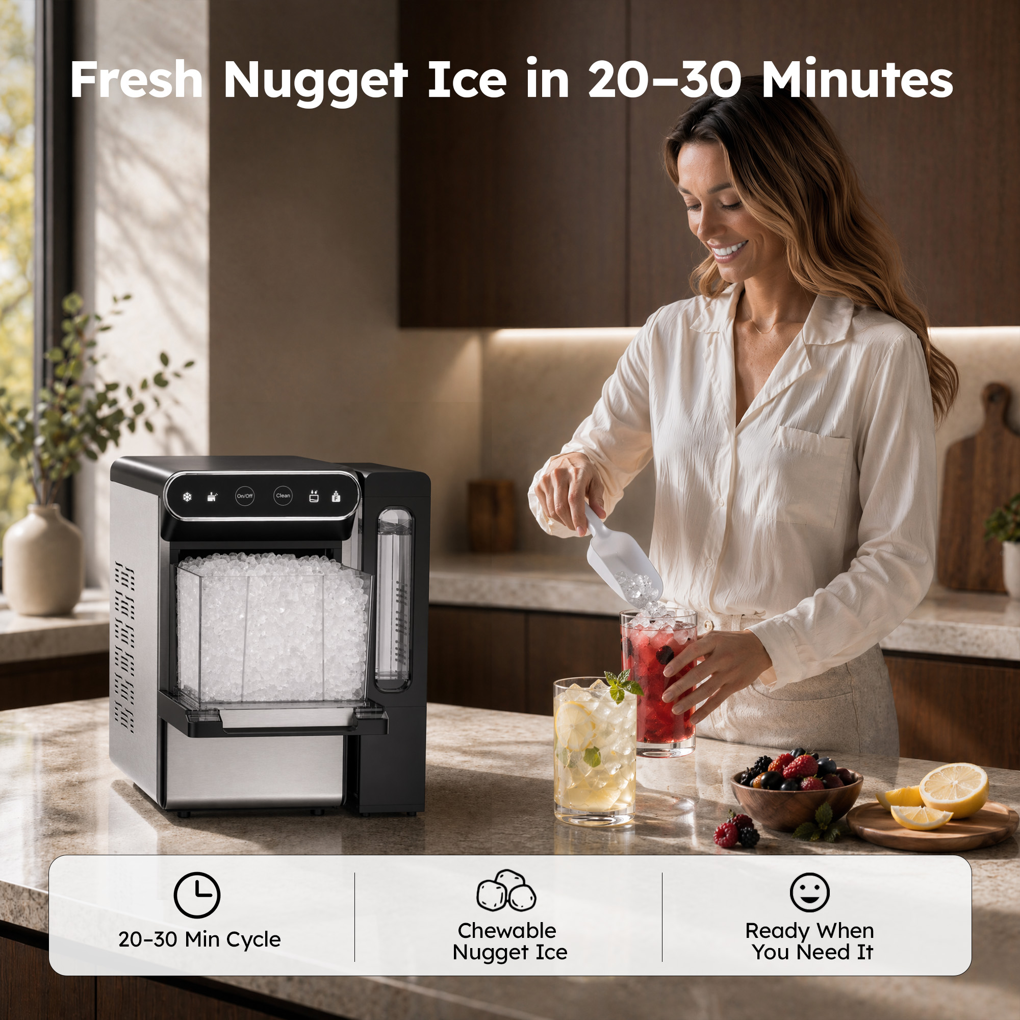 SIMZLIFE IM025-NBS-S-LS-SC Ice-Makers - View #3