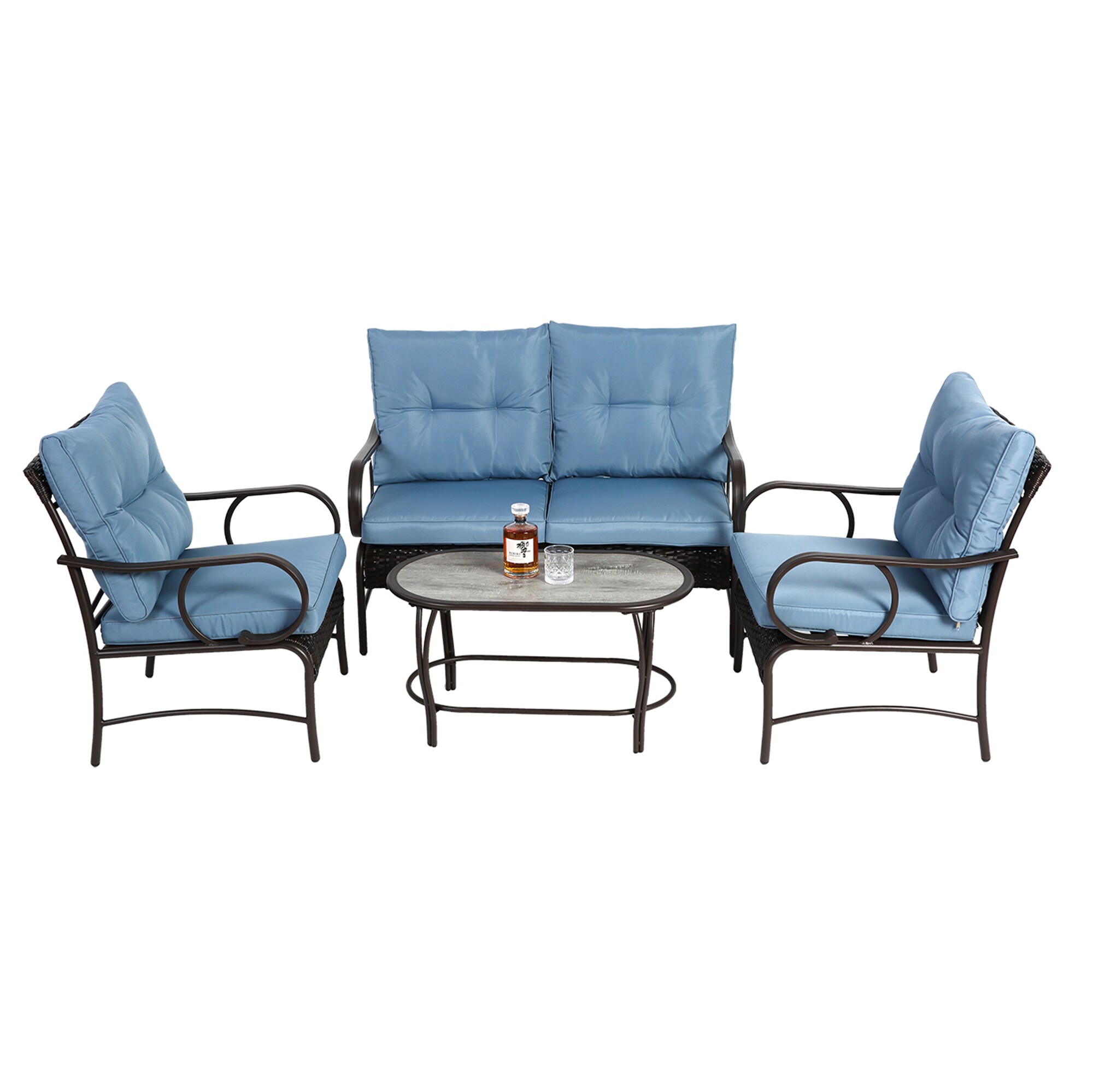 SINOFURN SYB160001WT Patio-Conversation-Sets - View #5