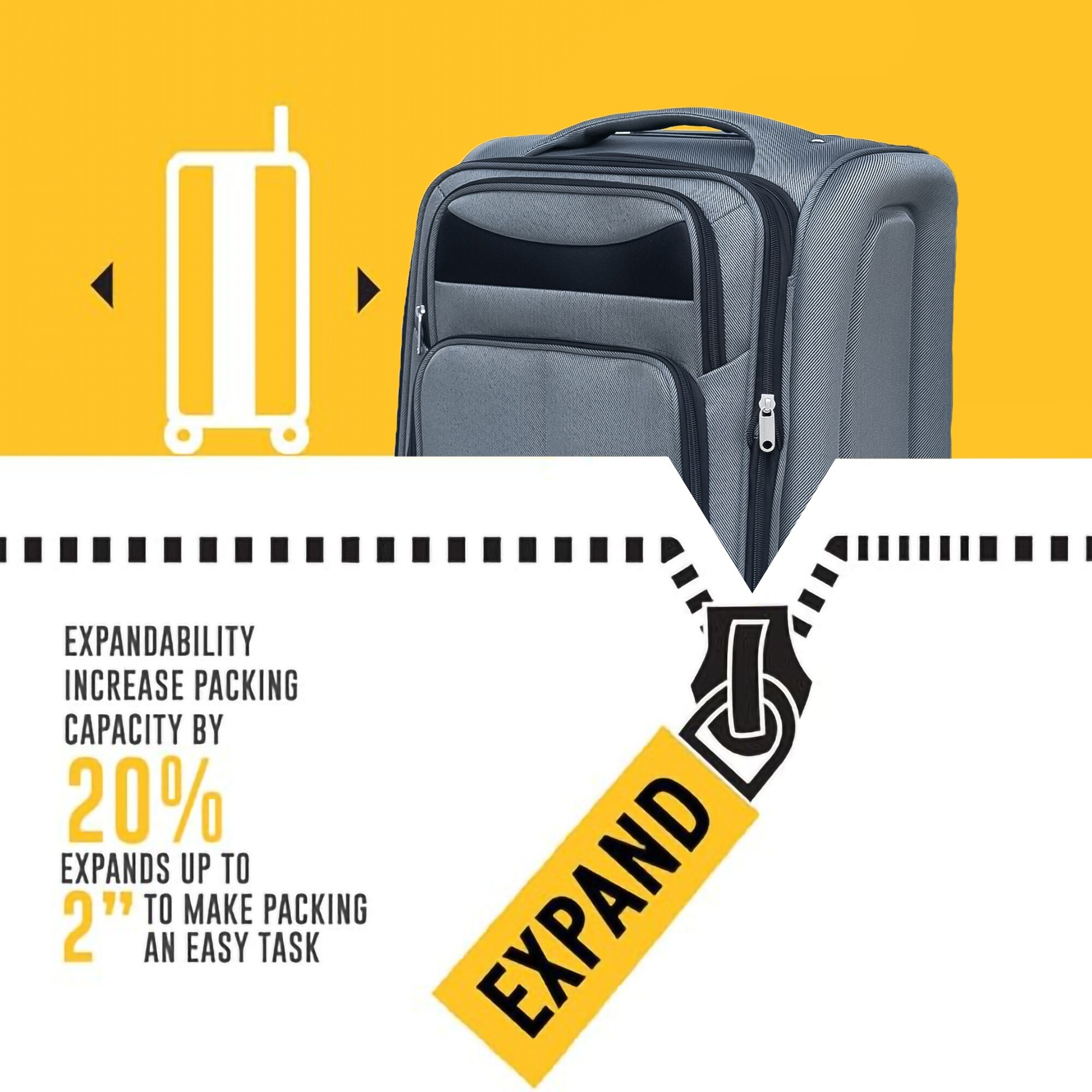 LIVACA LYR101015 Luggage-And-Luggage-Sets - View #7