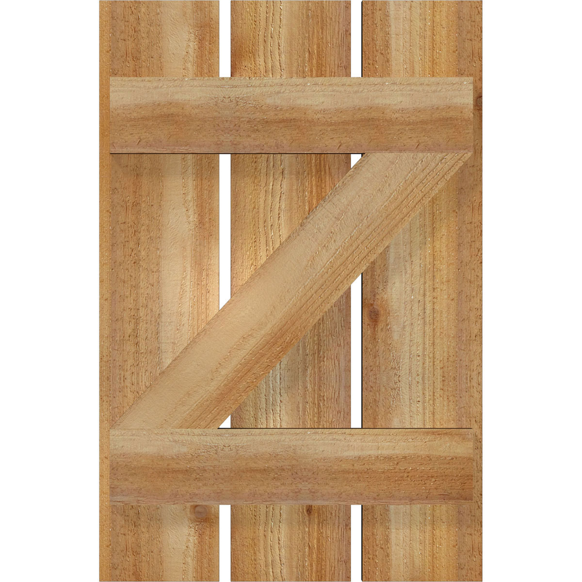 Ekena Millwork RBS06Z17X026RWR Exterior-Shutters - View #5