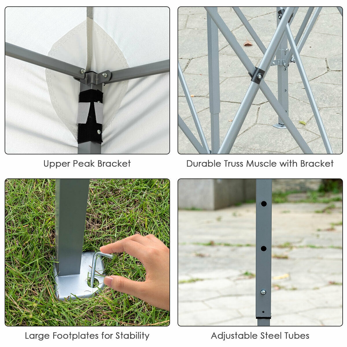WELLFOR DOS70118WH Canopies-Sl - View #5