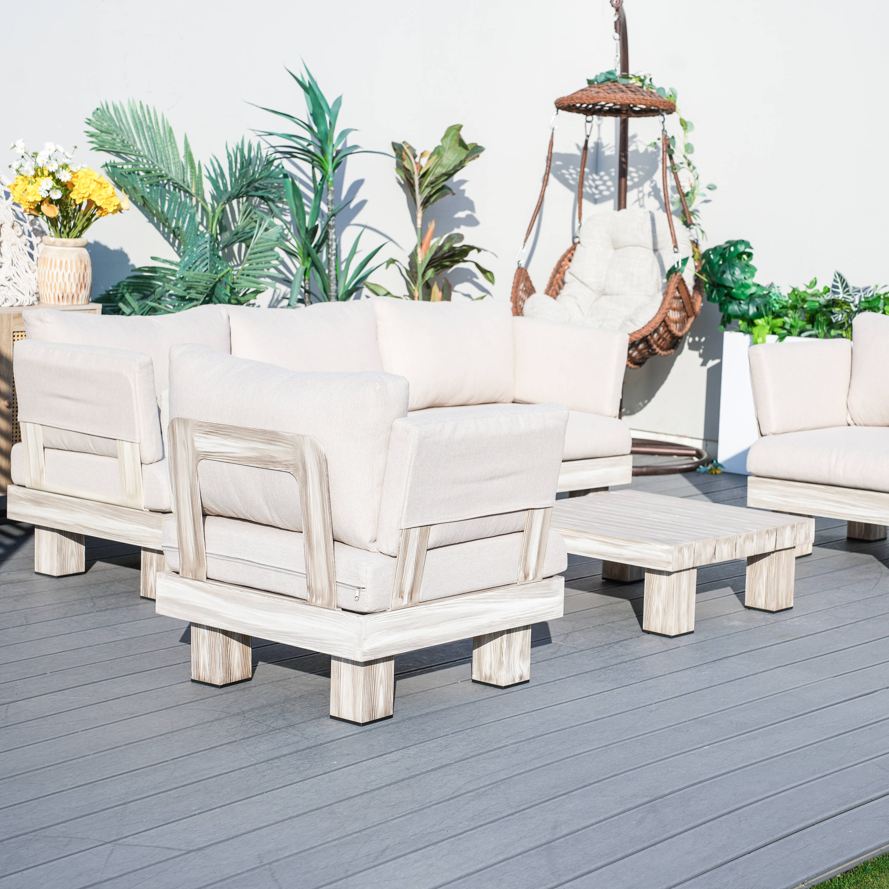 Direct Wicker DWS-52510ARM&T Patio-Conversation-Sets - View #7