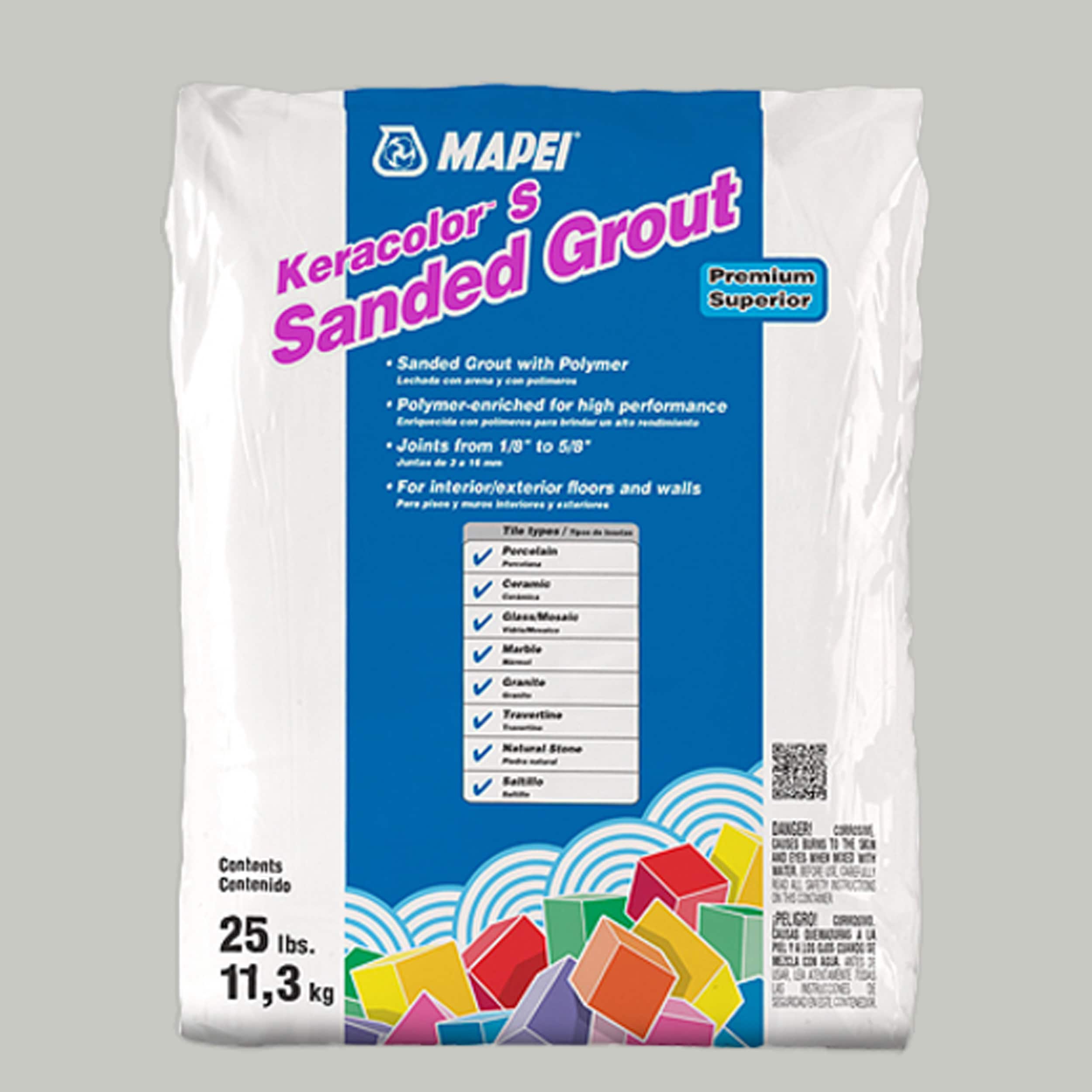 MAPEI 5UJ509311 Keracolor Warm Gray #5093 Sanded Grout (25-lb)